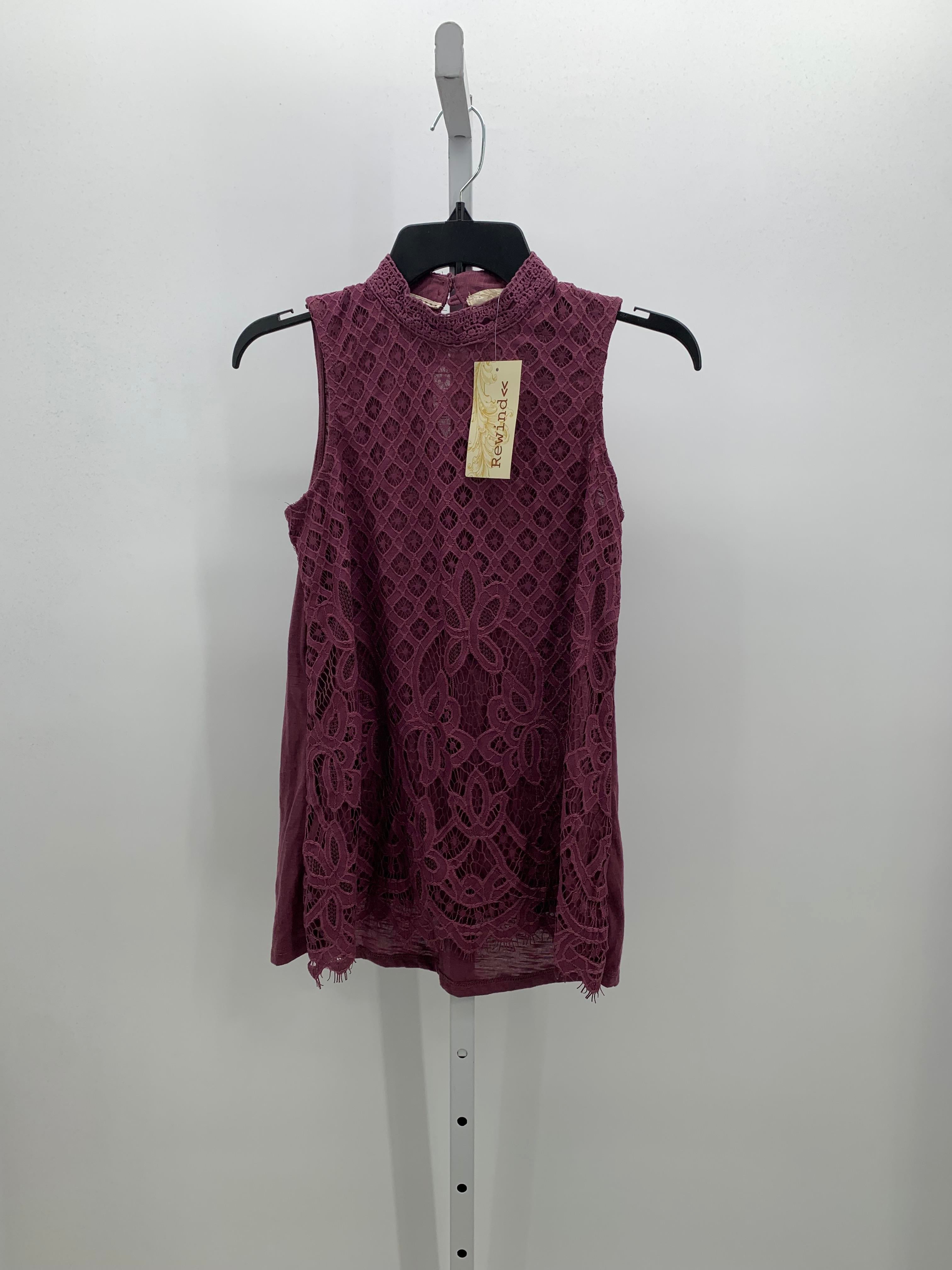 Refuge Size Small Juniors Sleeveless Shirt