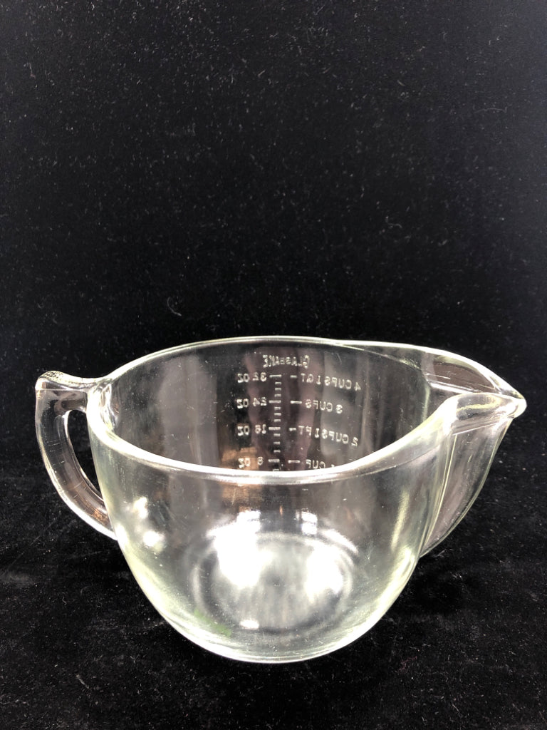 VTG GLASBAKE 4 CUP MEASURING CUP.