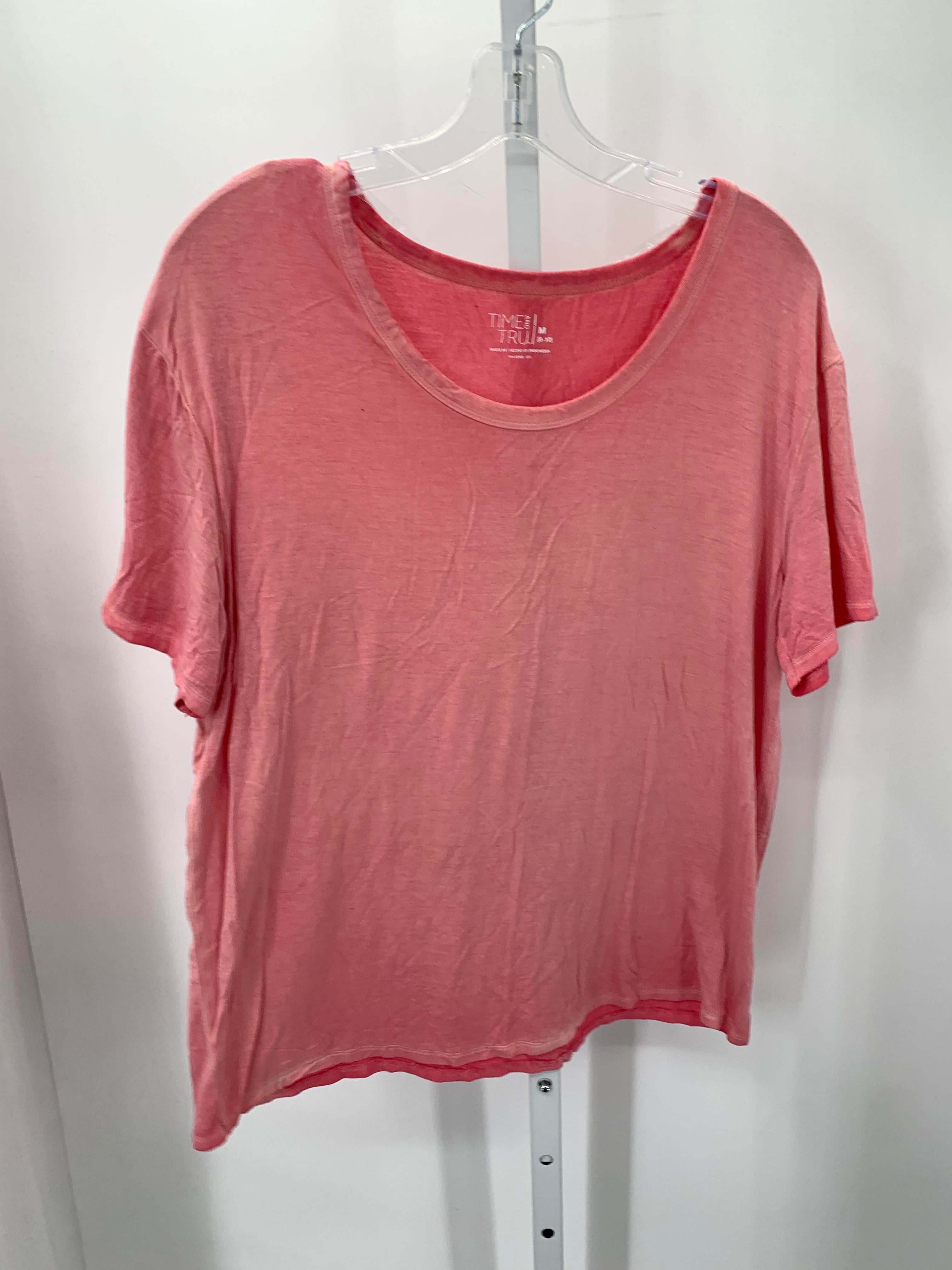 Time and Tru Size Medium Misses Short Sleeve Shirt
