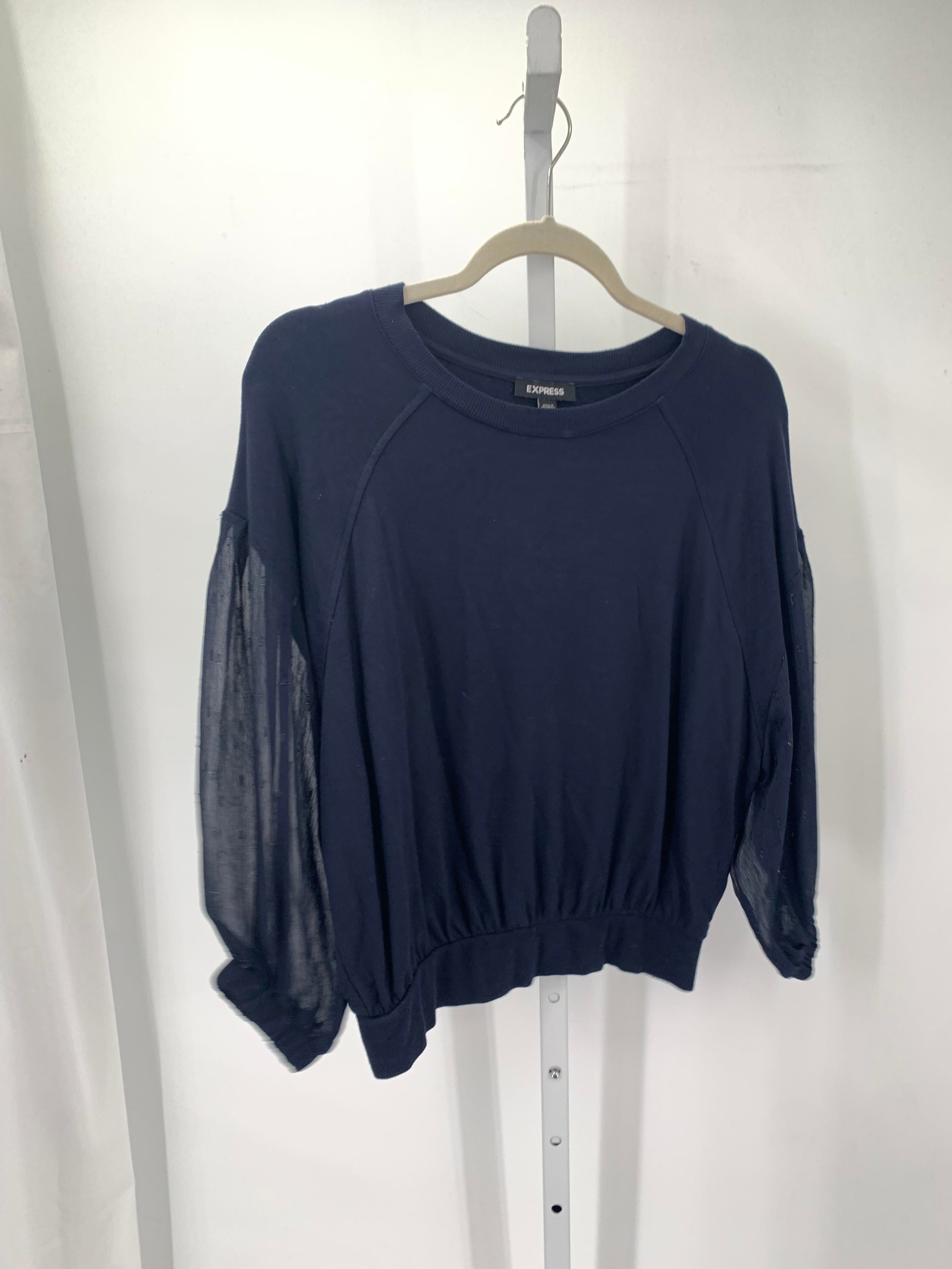 Express Size X Small Misses 3/4 Sleeve Shirt