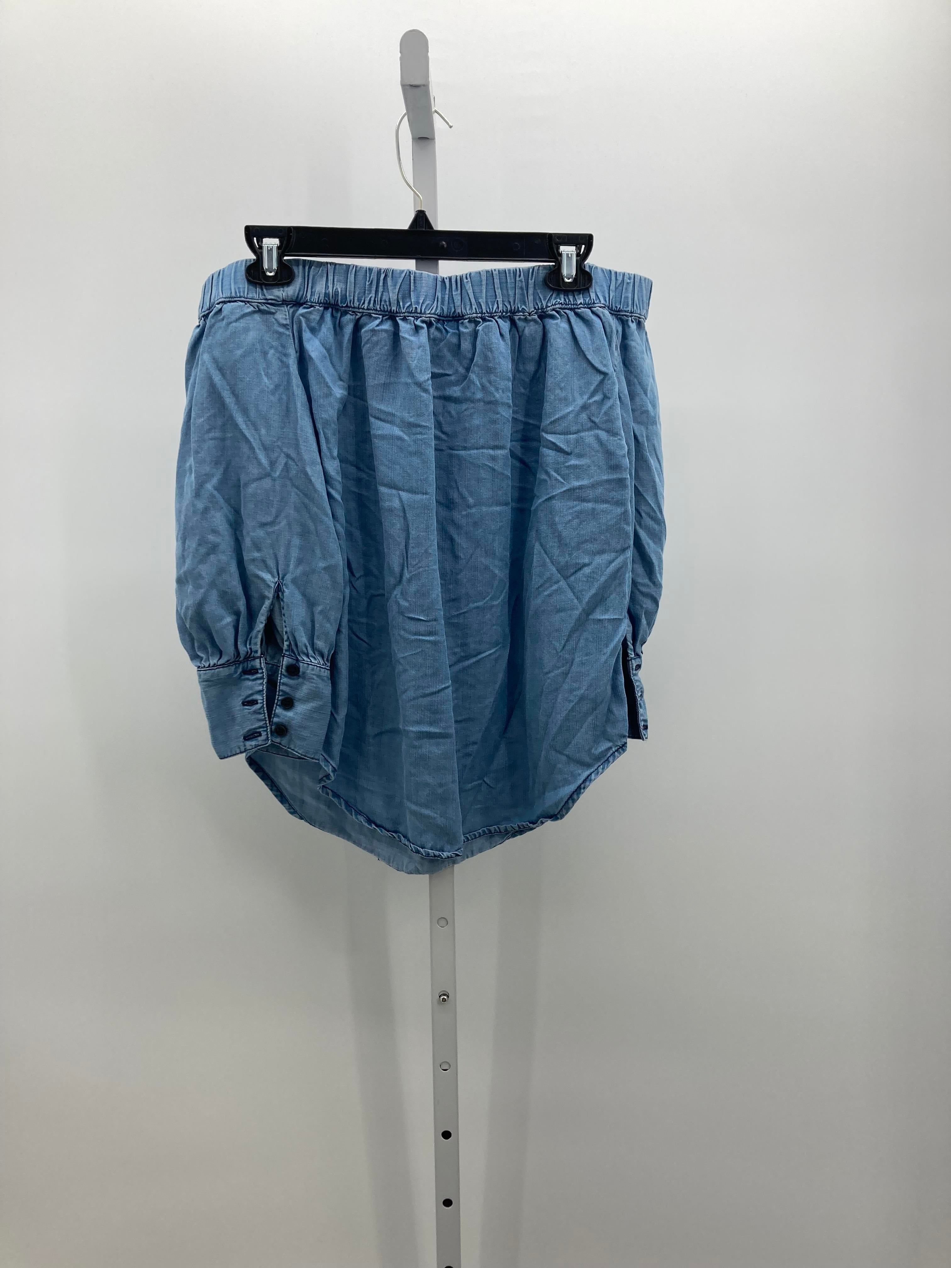 Who What Wear Size Small Misses 3/4 Sleeve Shirt