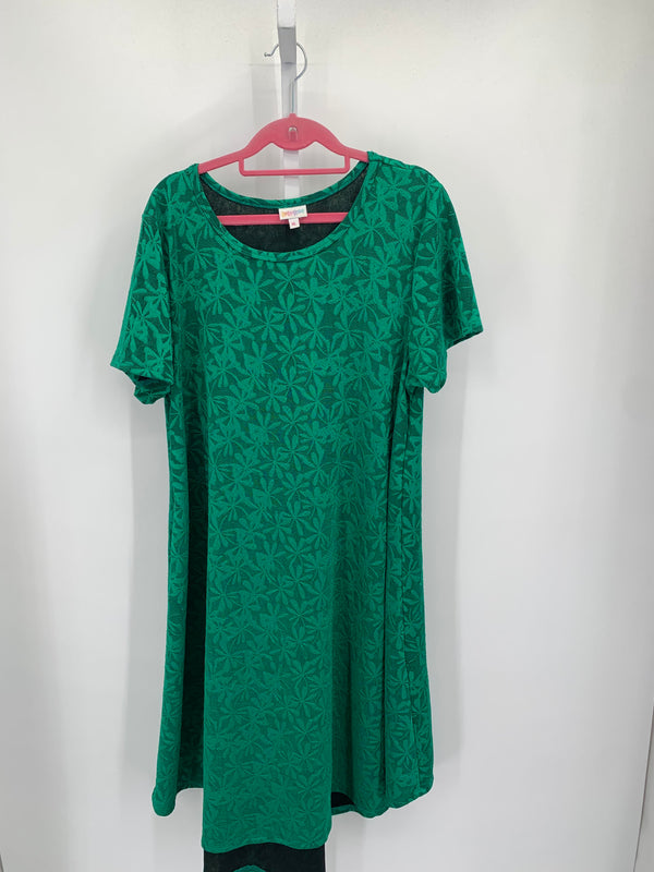 Lularoe Size Extra Large Misses Short Sleeve Dress