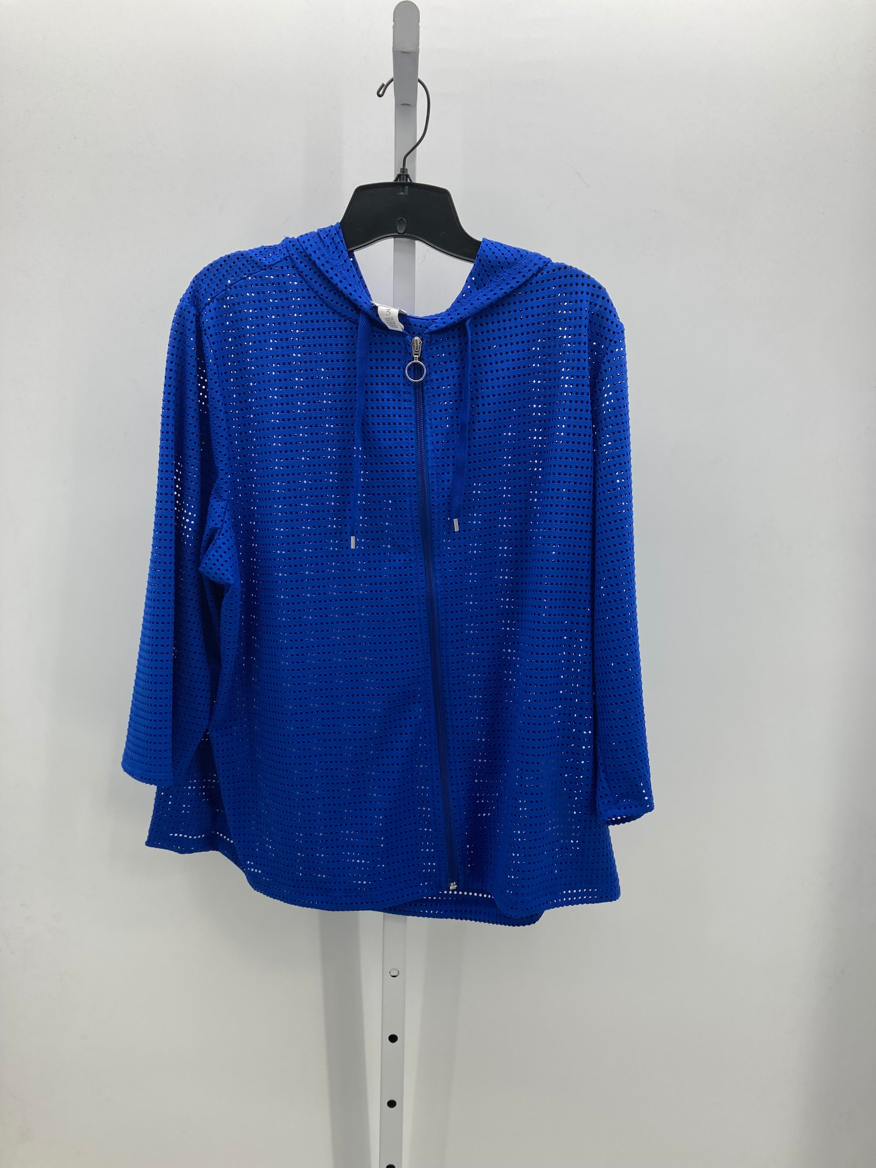 Chico's Size Large Misses Lightweight Jacket