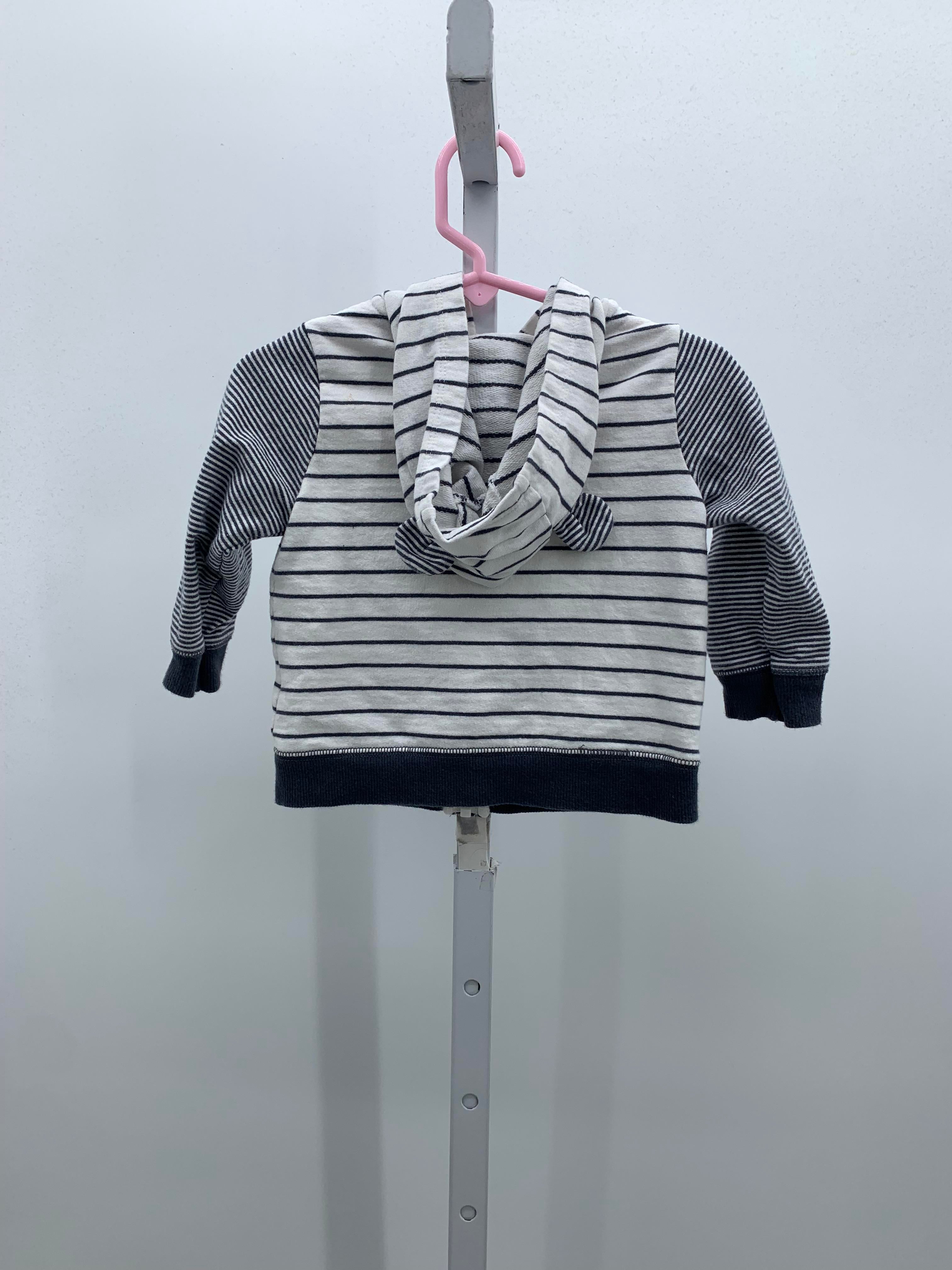 STRIPE KNIT JACKET
