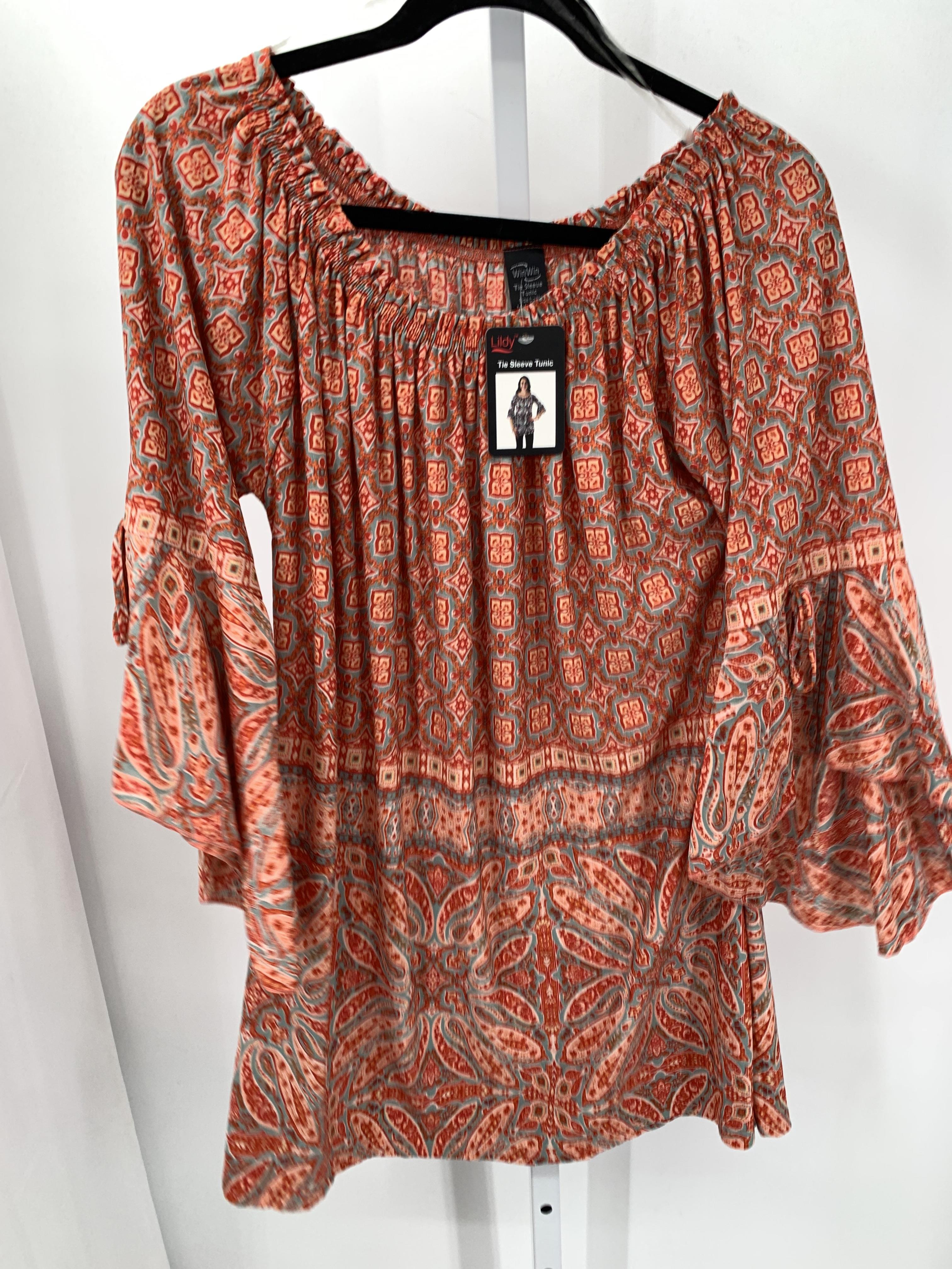 Size Large Misses 3/4 Sleeve Shirt