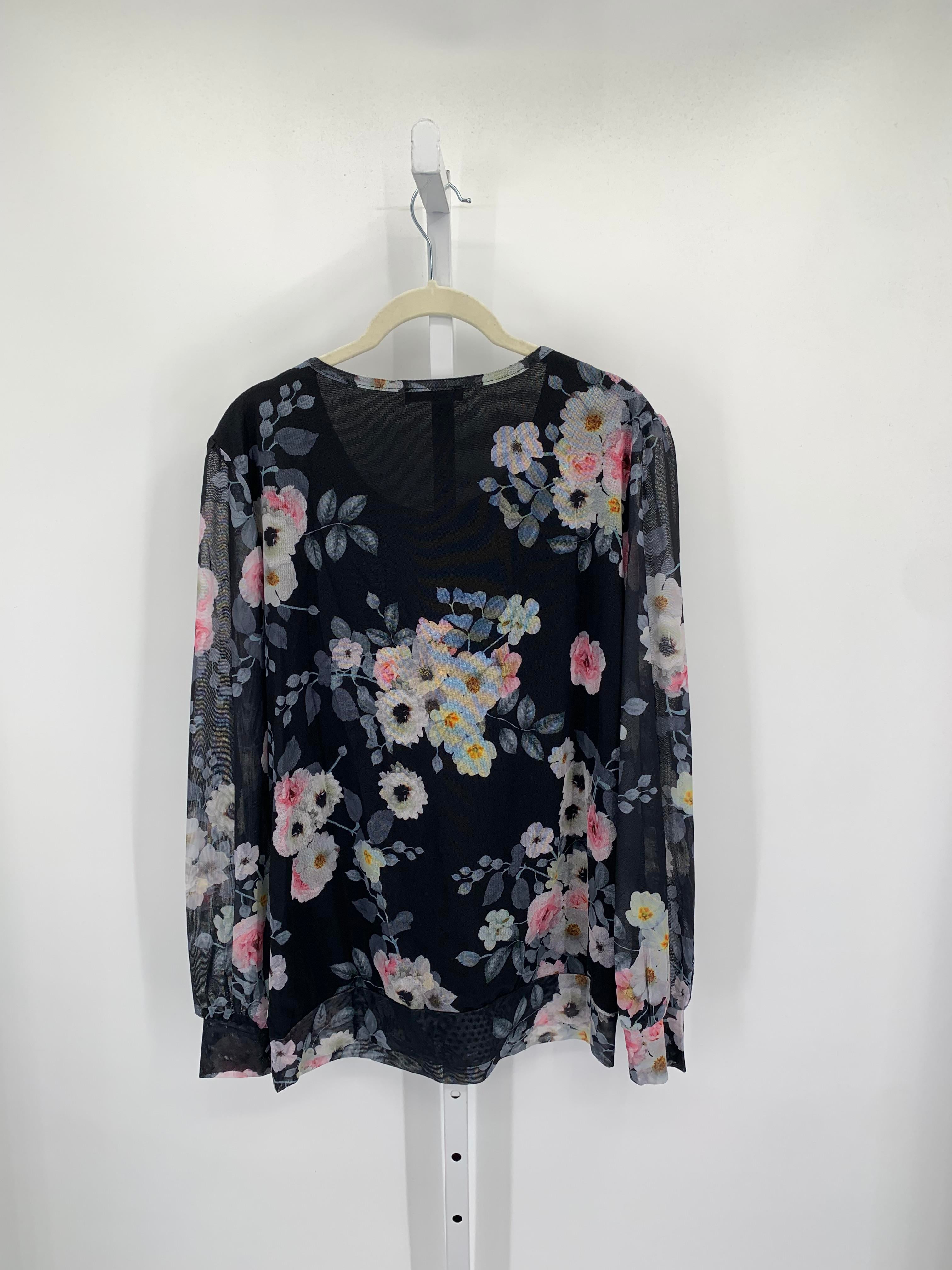 Size Extra Large Misses Long Sleeve Shirt