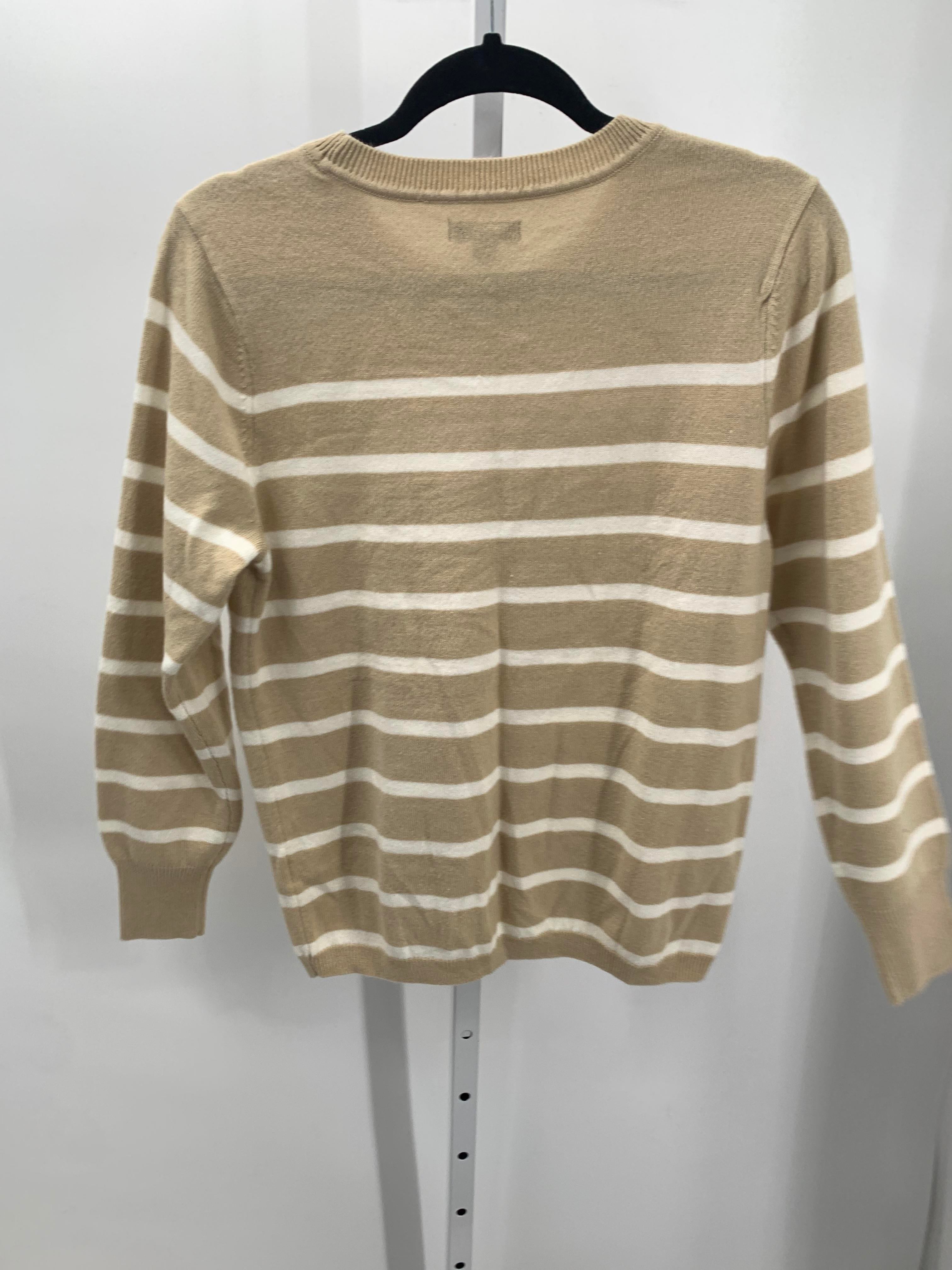 Croft & Barrow Size Medium Misses Long Slv Sweater
