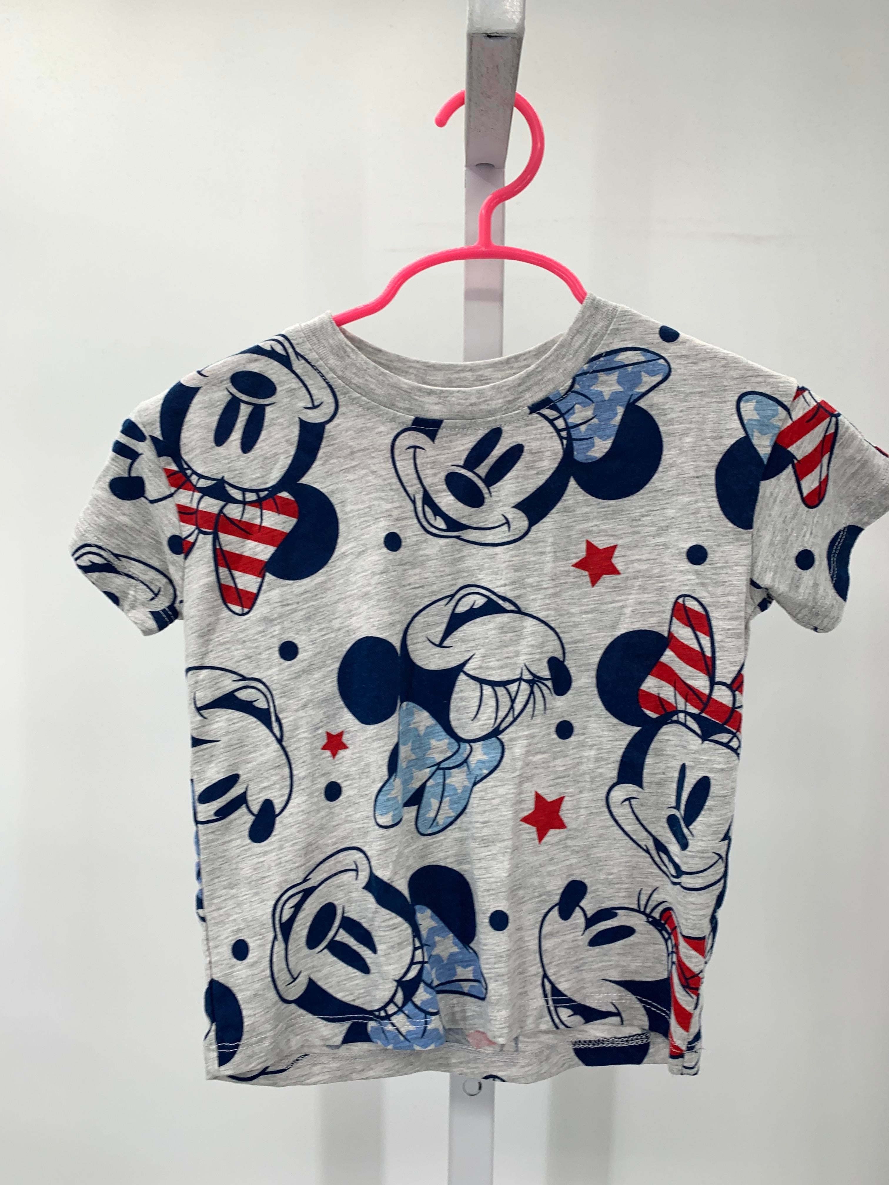 Disney Size 2T Girls Short Sleeve Shirt