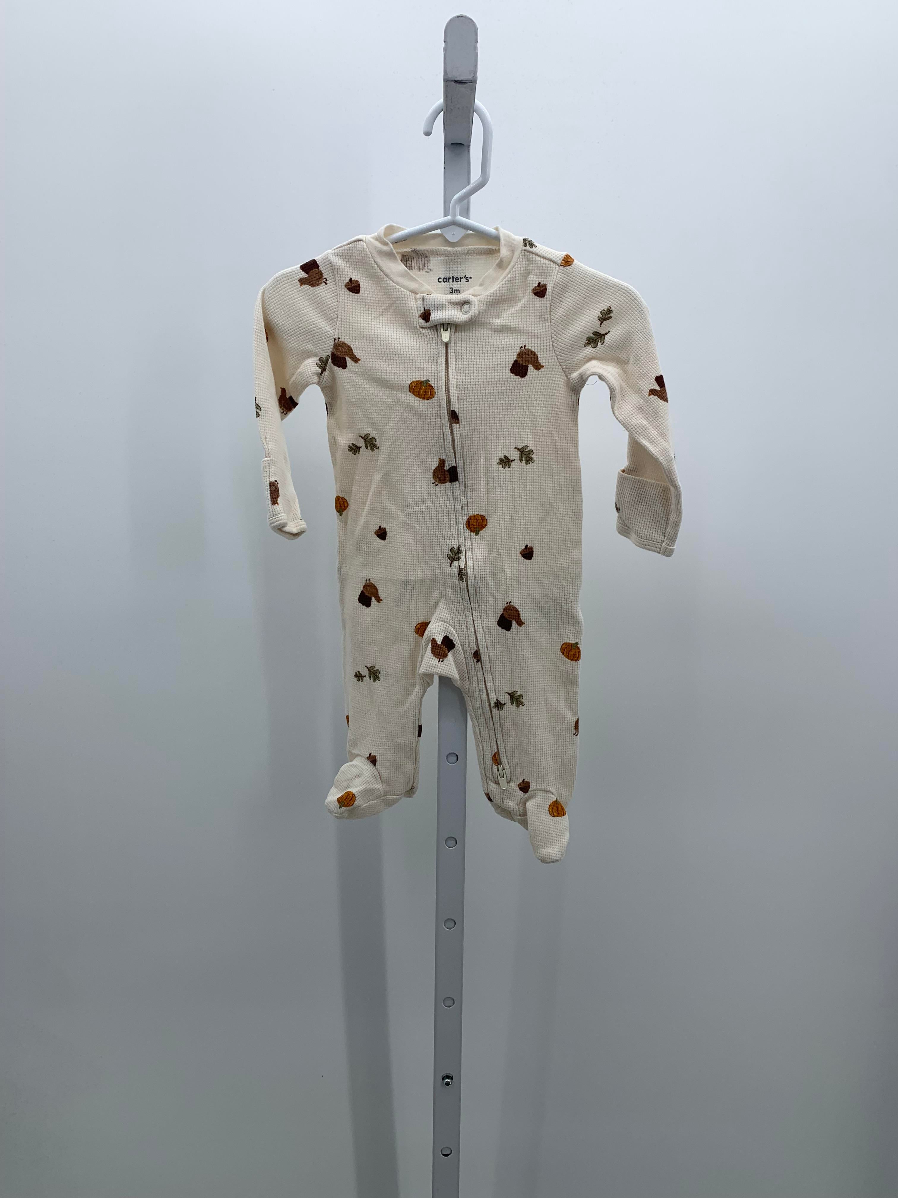 SQUIRREL PUMPKINS WAFFLE KNIT