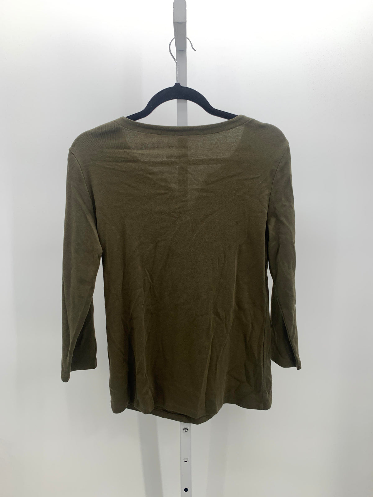 Talbots Size Medium Misses 3/4 Sleeve Shirt