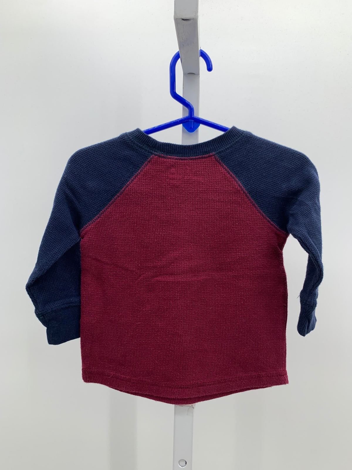 NAVY WAFFLE KNIT'