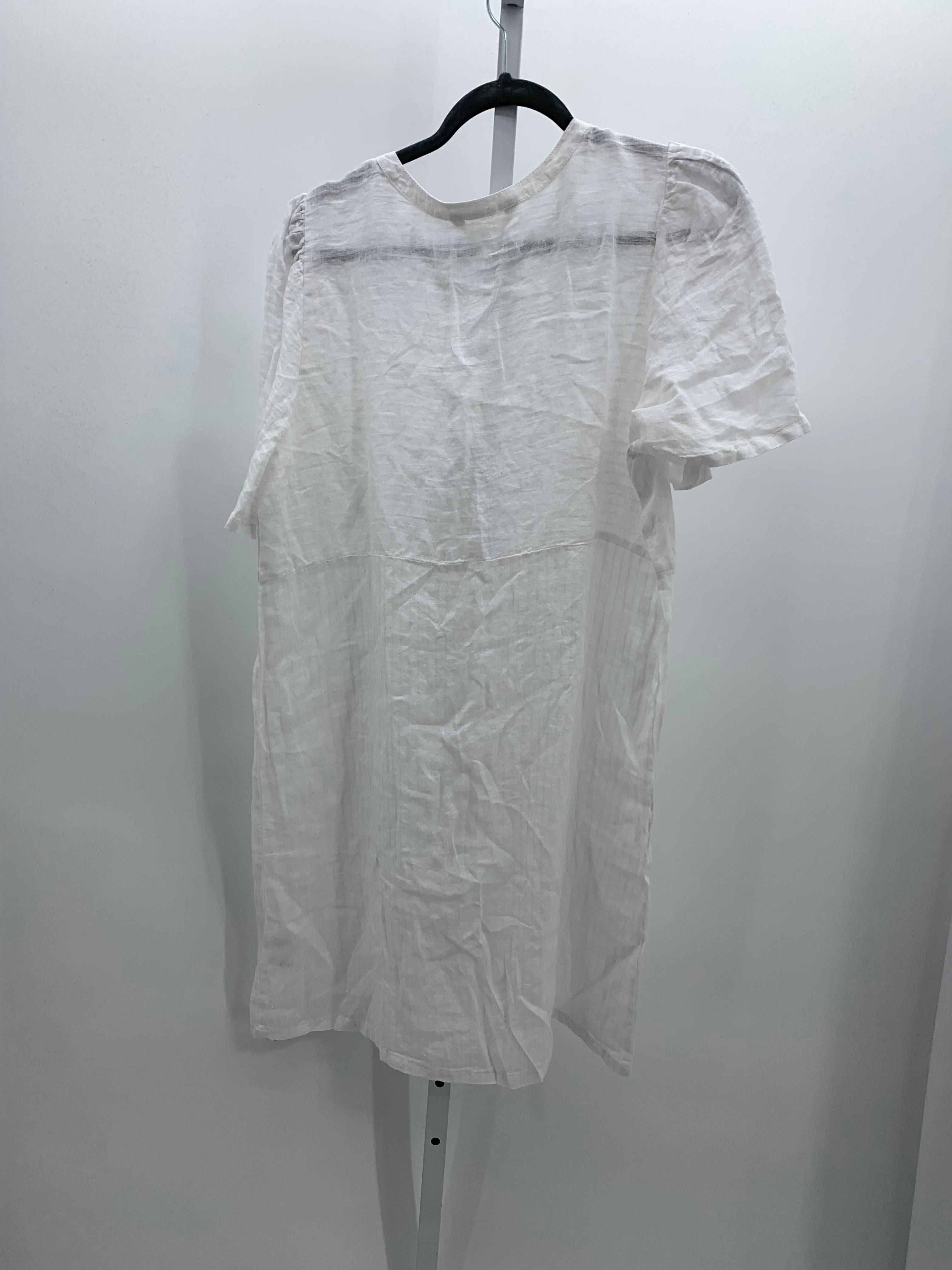 Garnet Hill Size Large Misses Short Sleeve Dress