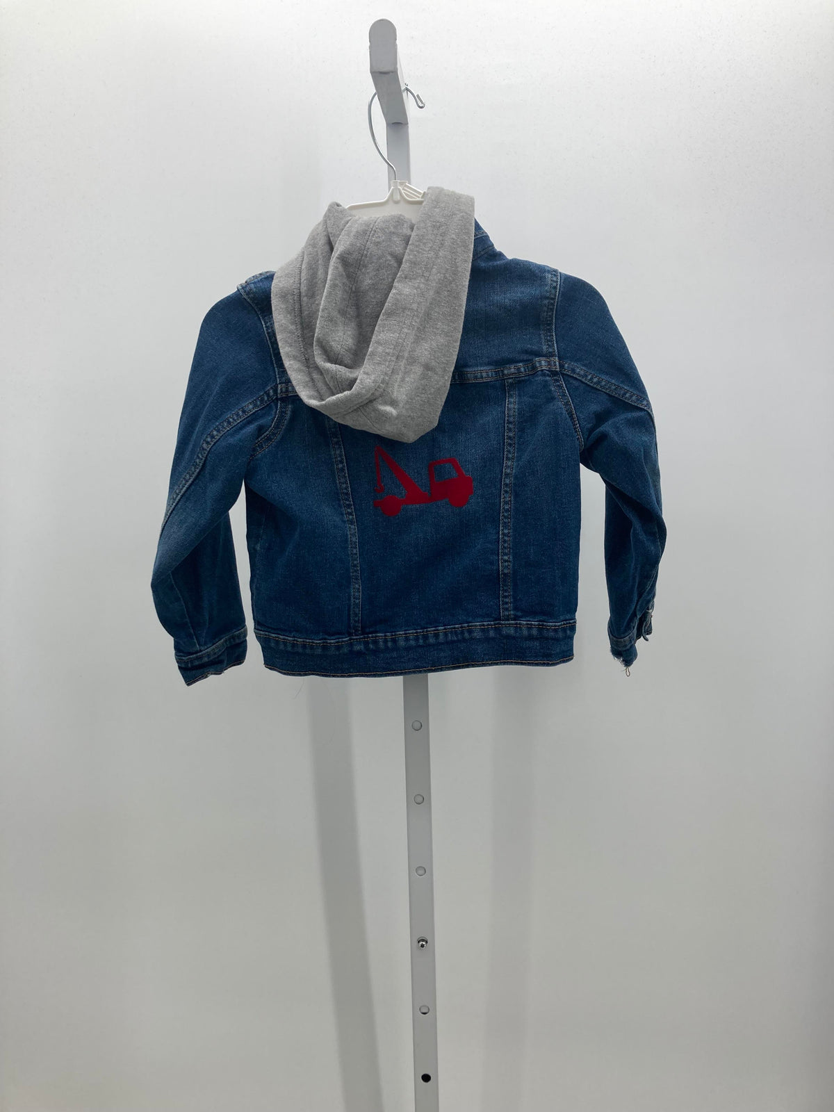 GREY HOODED BTN DOWN