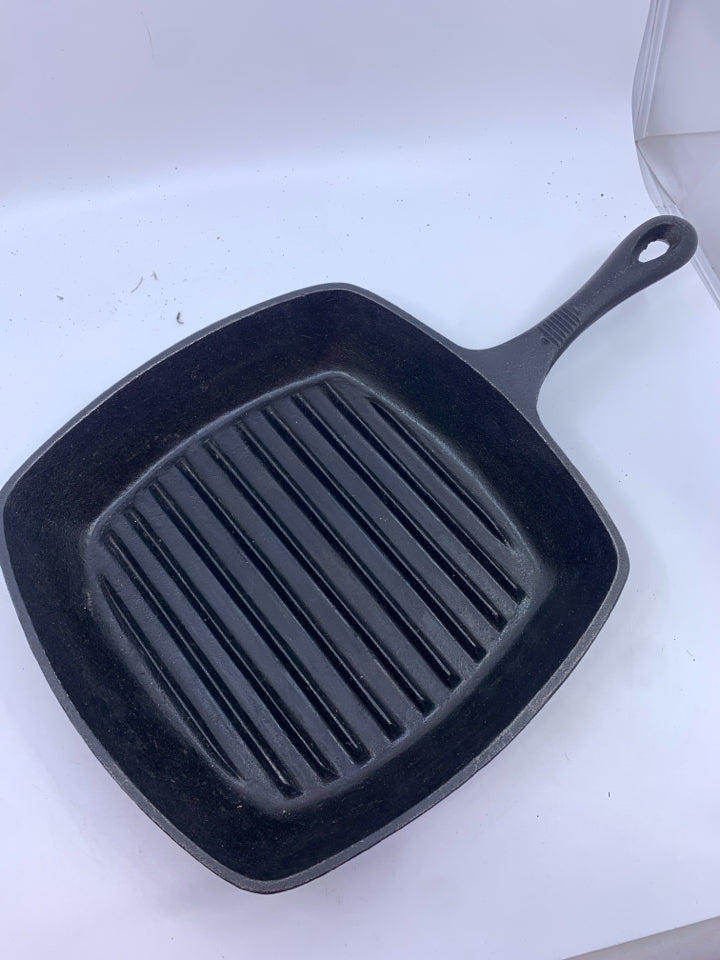 EMERIL CAST IRON GRILL SKILLET.