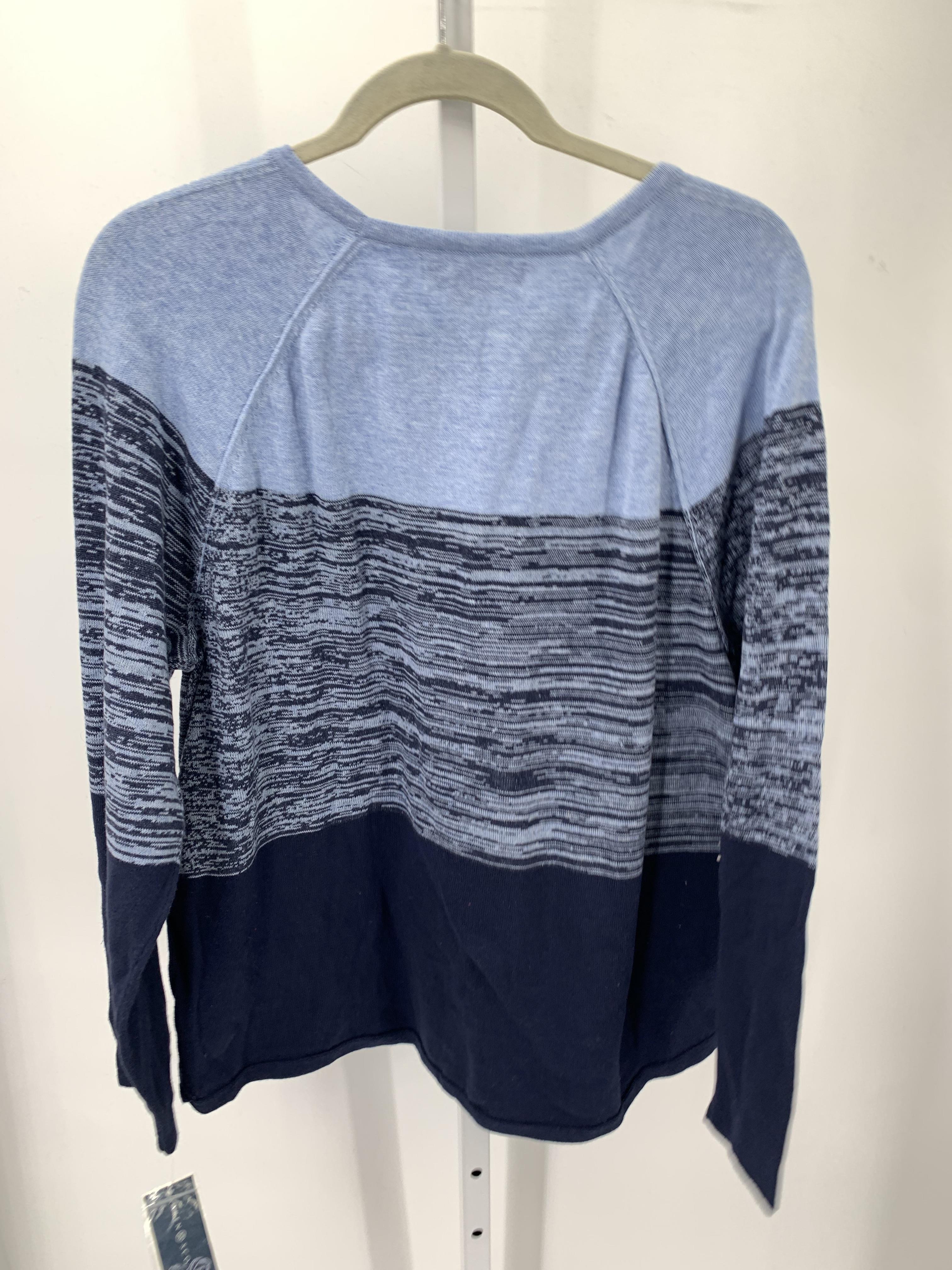 Karen Scott Size Large Misses Long Slv Sweater