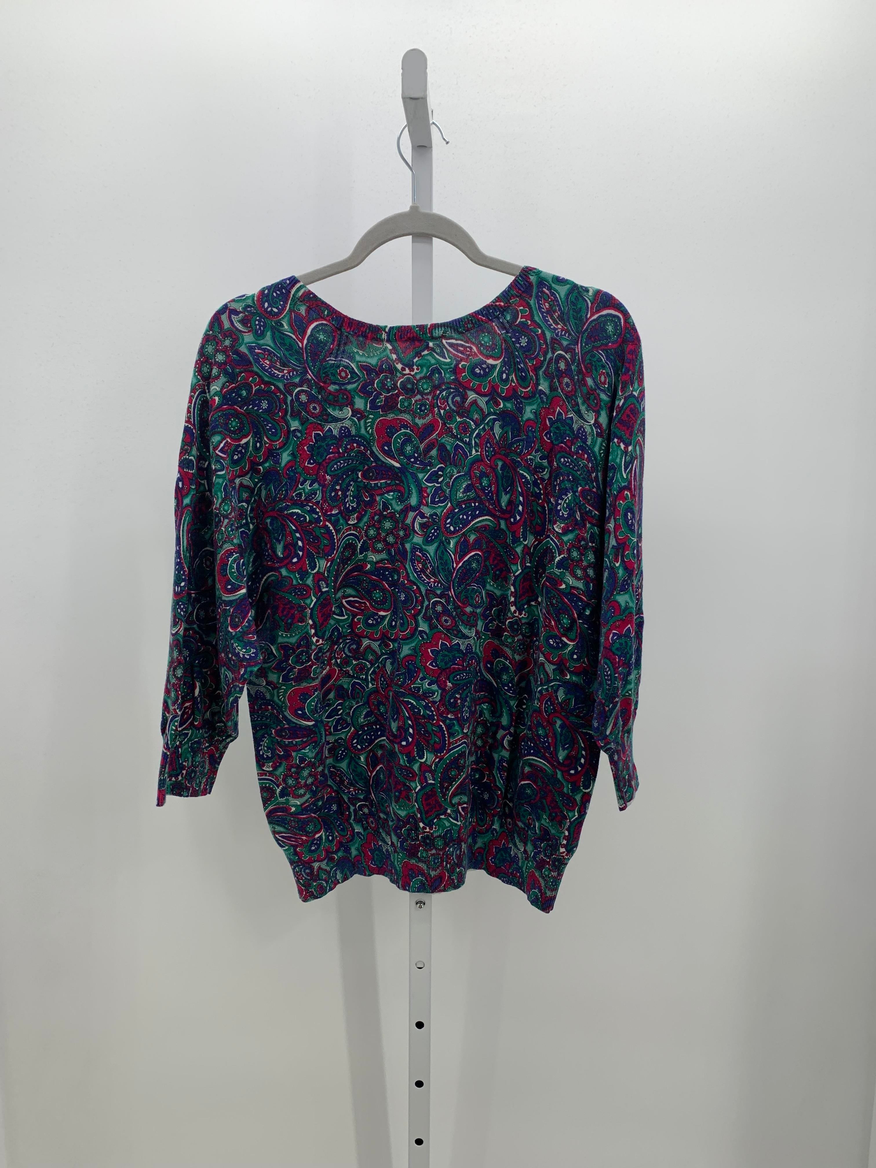 Talbots Size Extra Large Misses 3/4 Sleeve Sweater