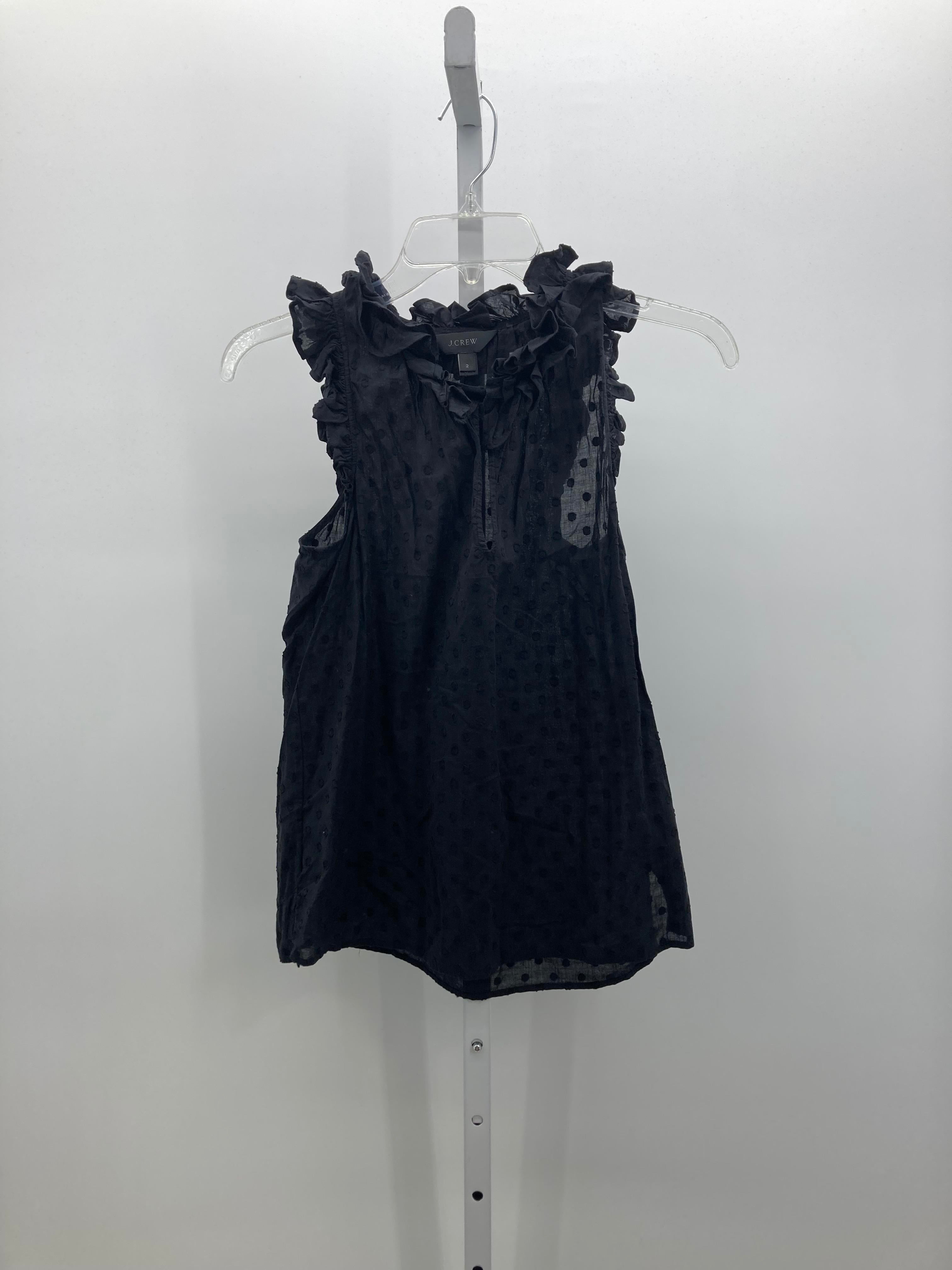 J. Crew Size 2 Misses Sleeveless Shirt