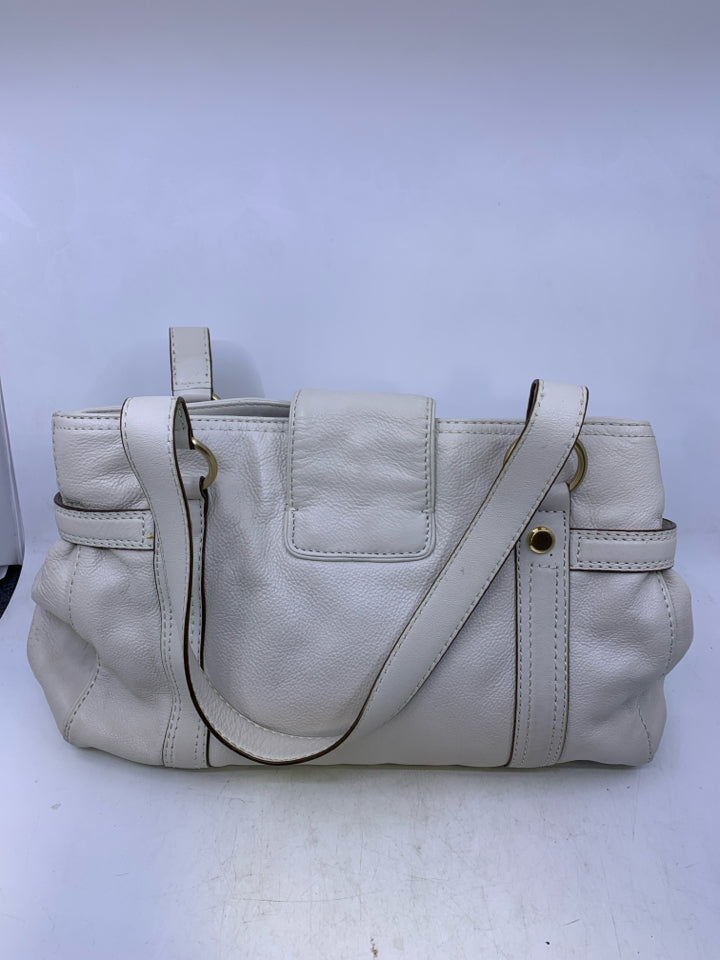 Michael Kors Turnlock Hobo Leather Shoulder Bag *Minor Wear/