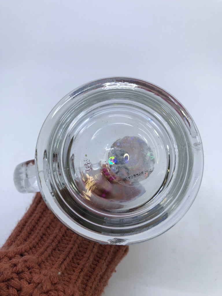 NFL HALL OF FAME 40 FOOTBALL GLASS MUG.