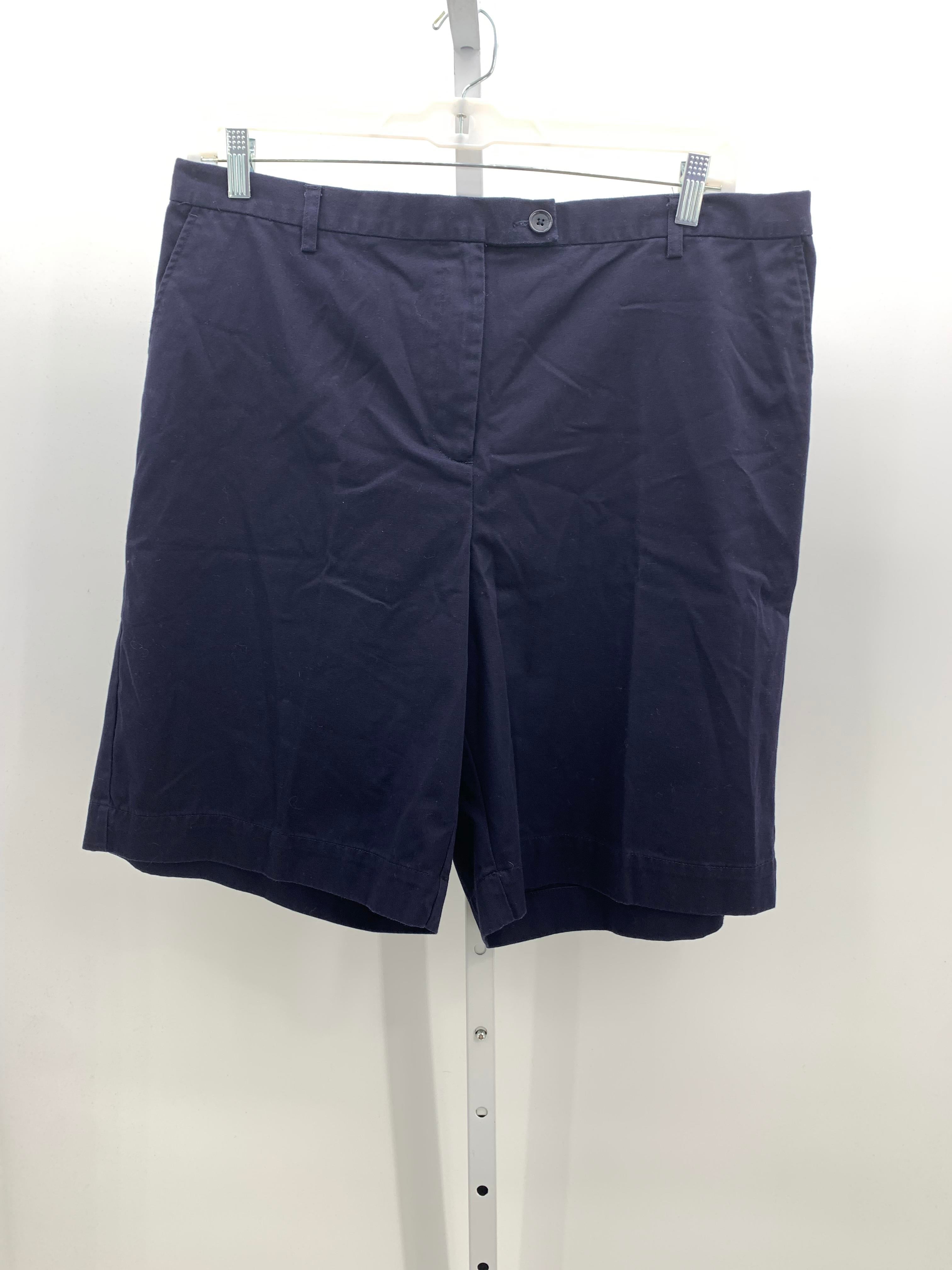 Lands End Size 20 W Womens Shorts