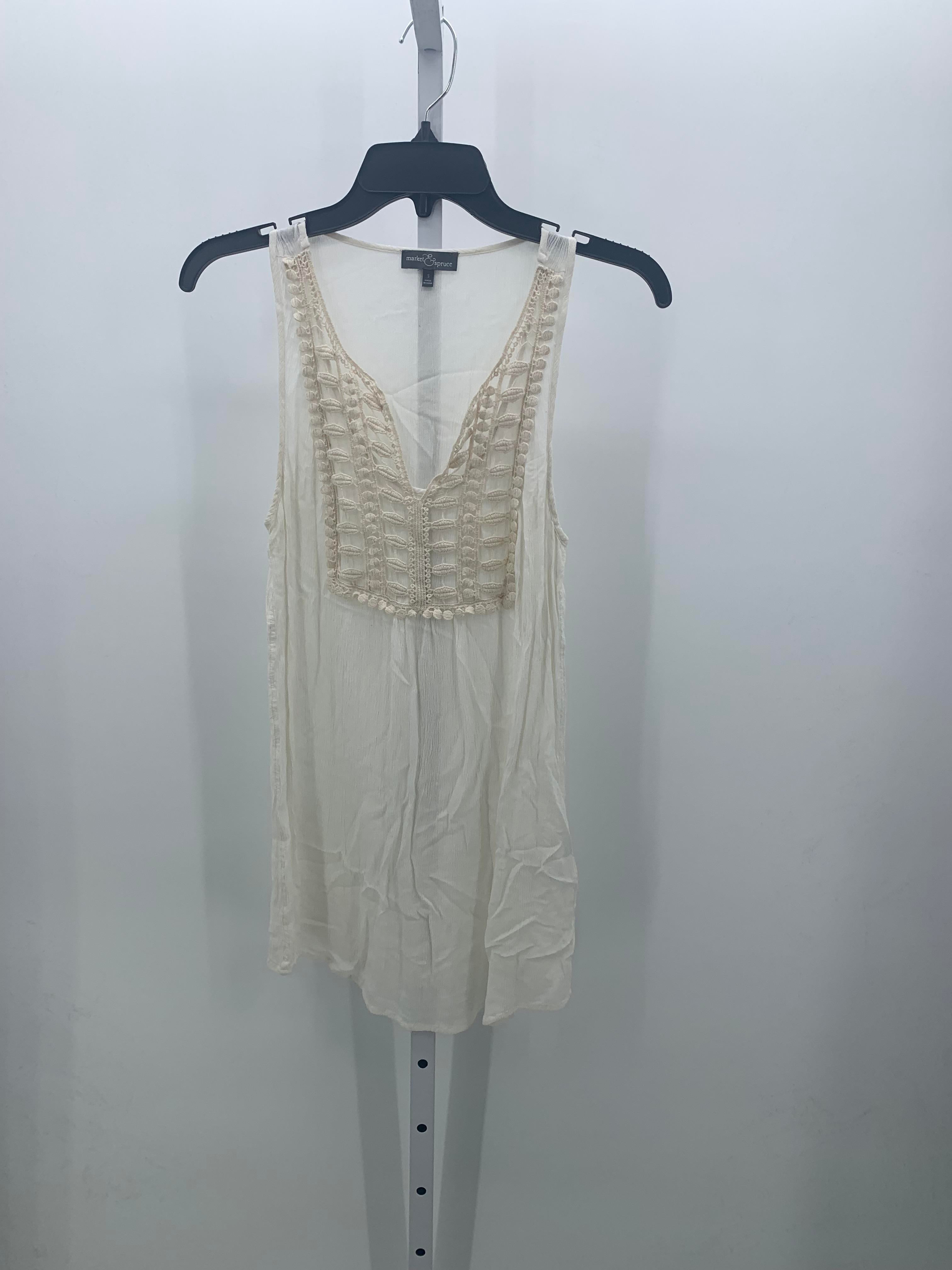 market & spruce Size Small Misses Sleeveless Shirt