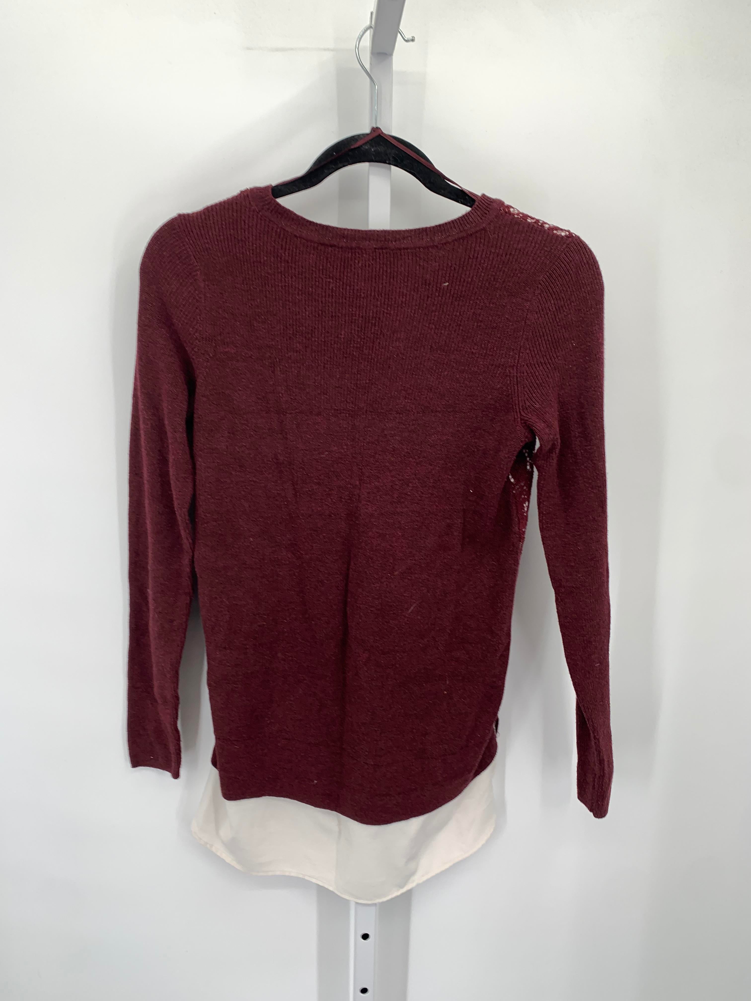 Vera Wang Size Small Misses Long Slv Sweater