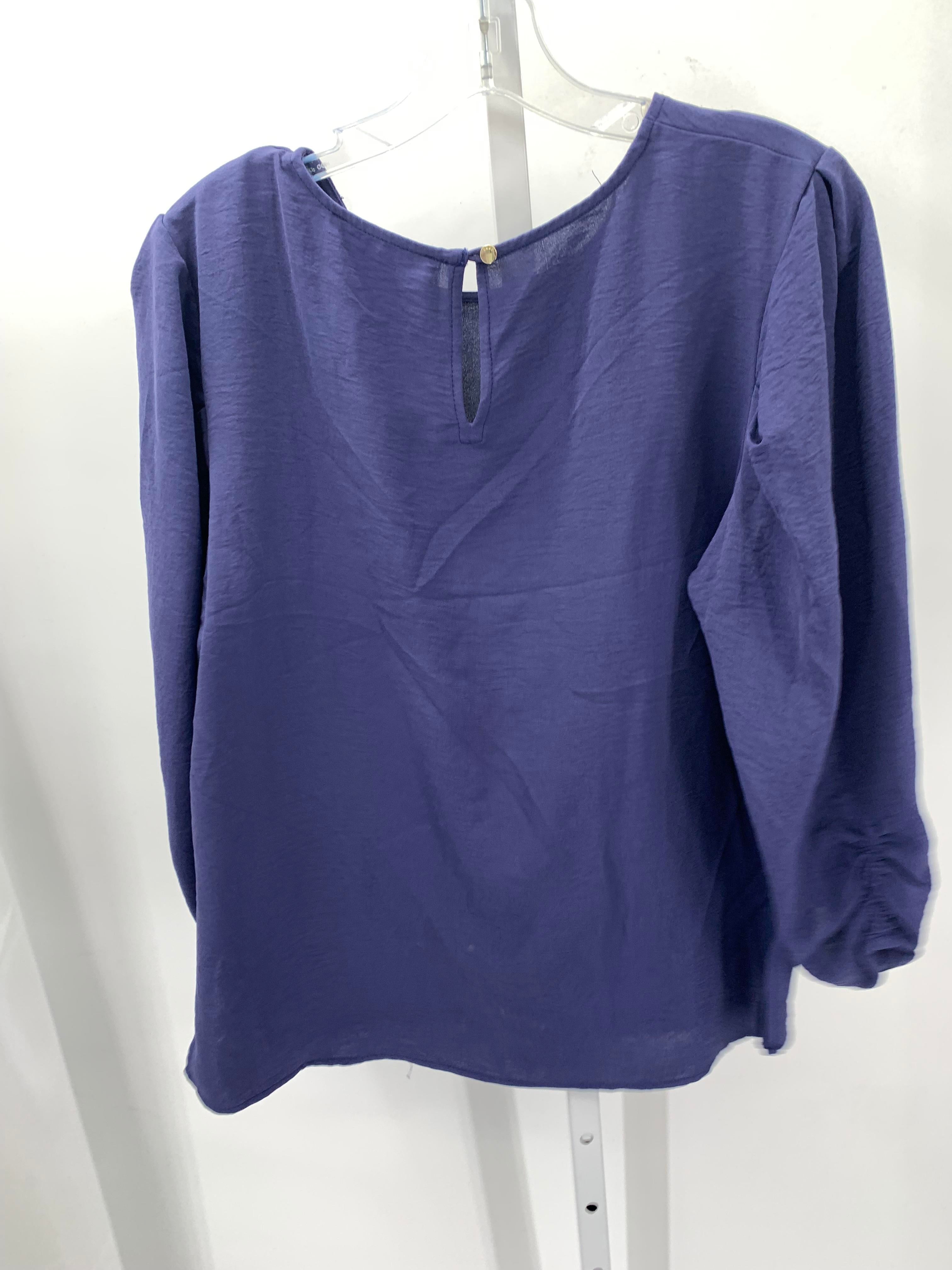 DKNY Size Medium Misses 3/4 Sleeve Shirt