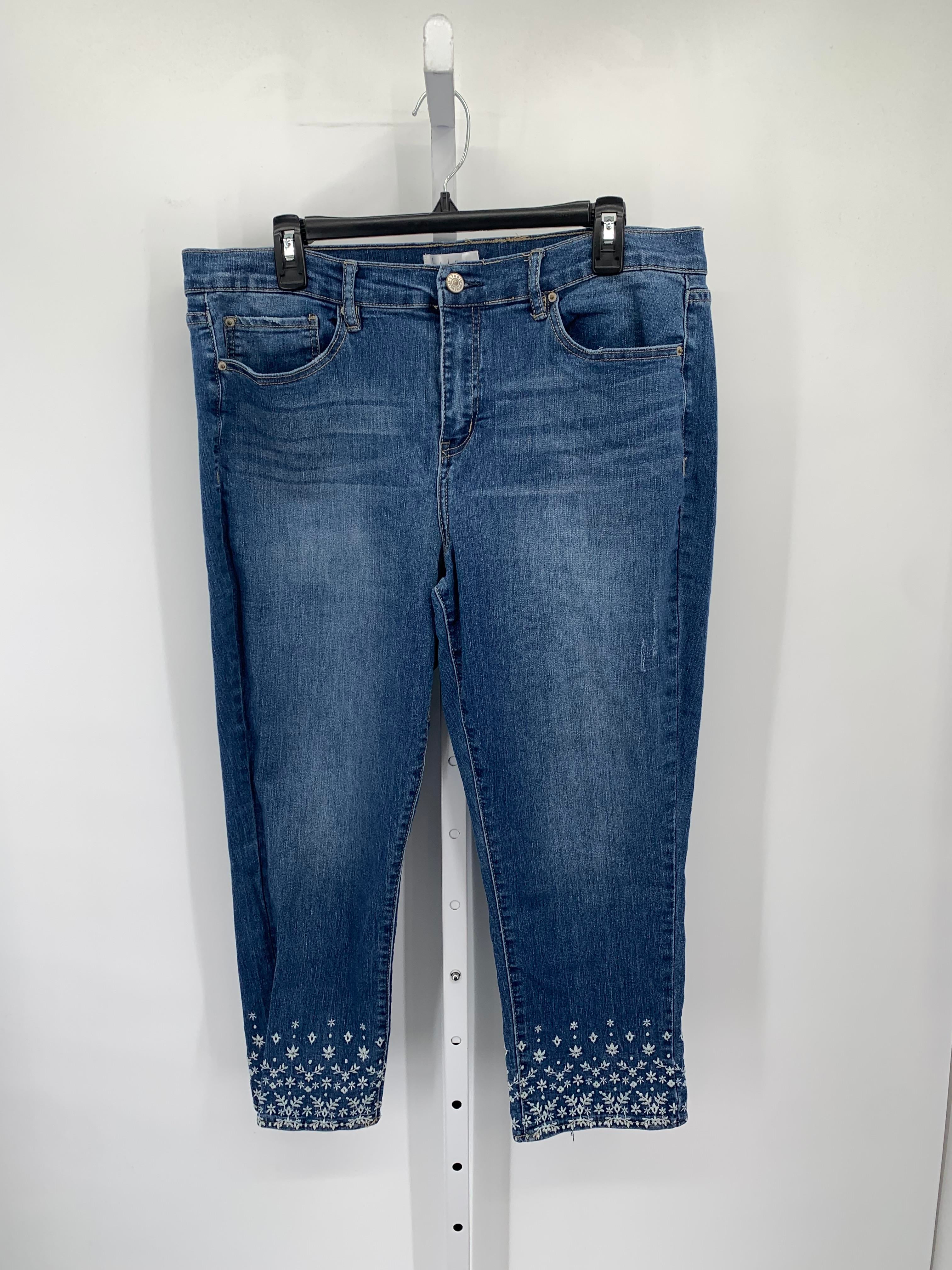 Nicole Miller Size 16 Misses Jeans