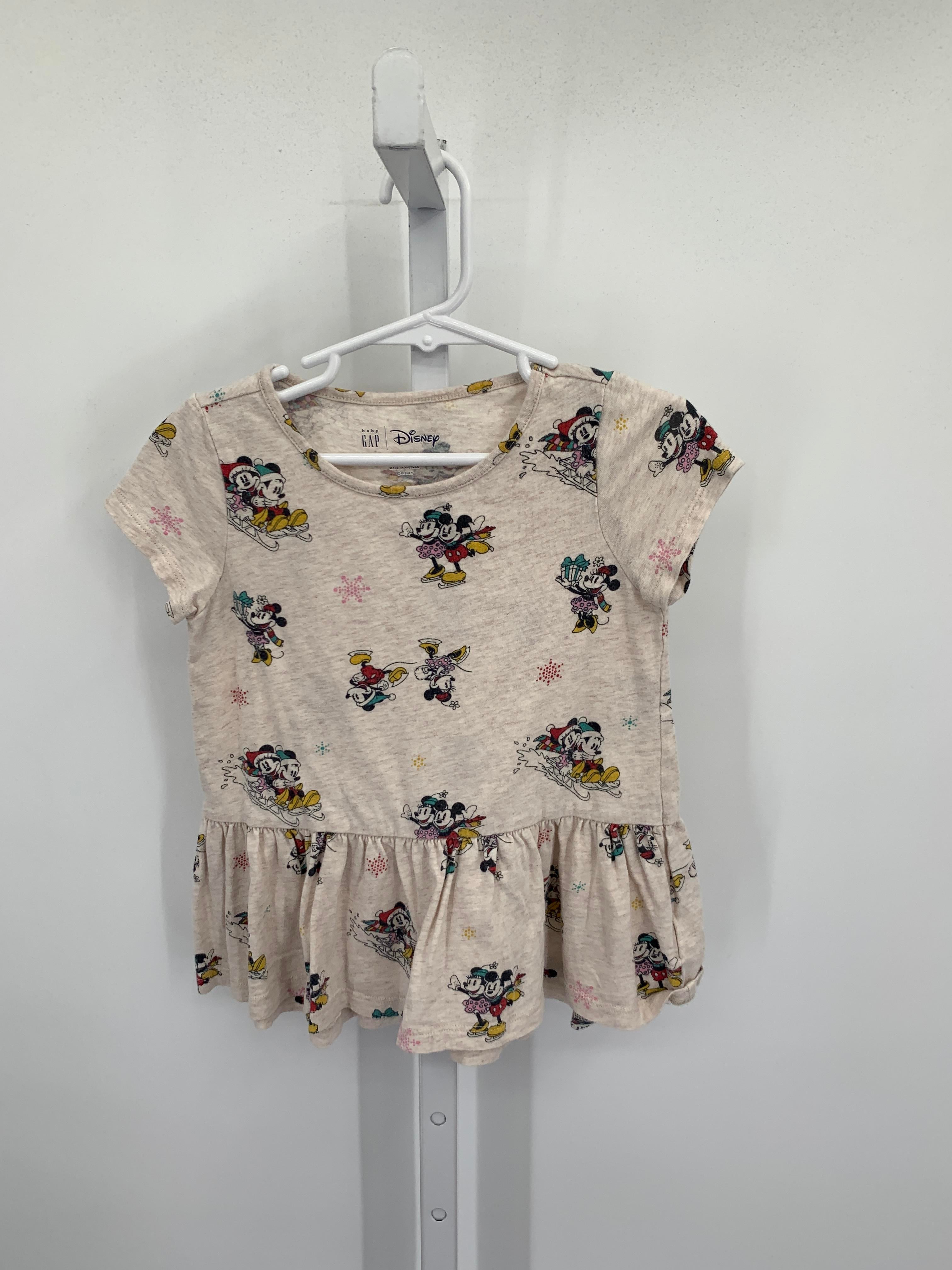 Baby Gap Size 4T Girls Short Sleeve Shirt