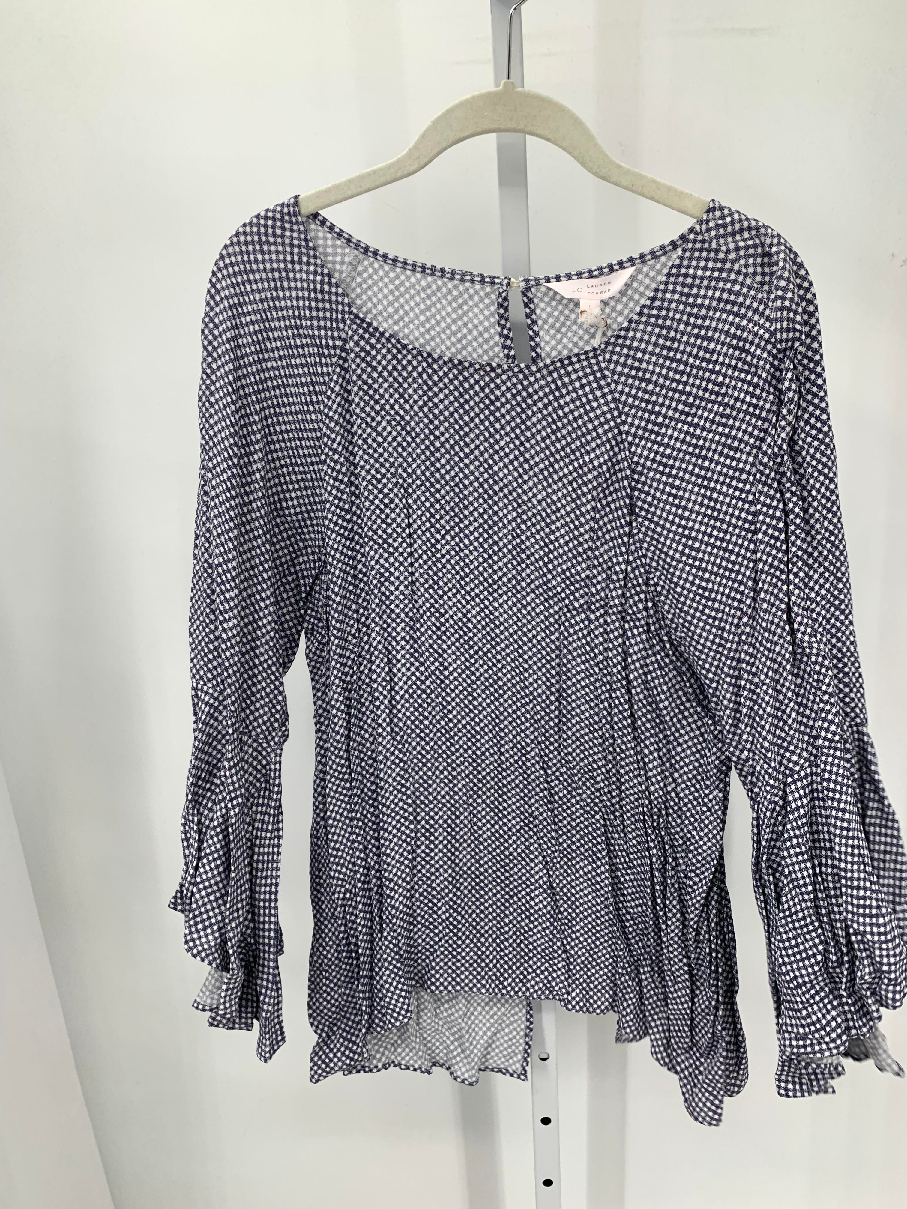 Lauren Conrad Size Large Misses Long Sleeve Shirt