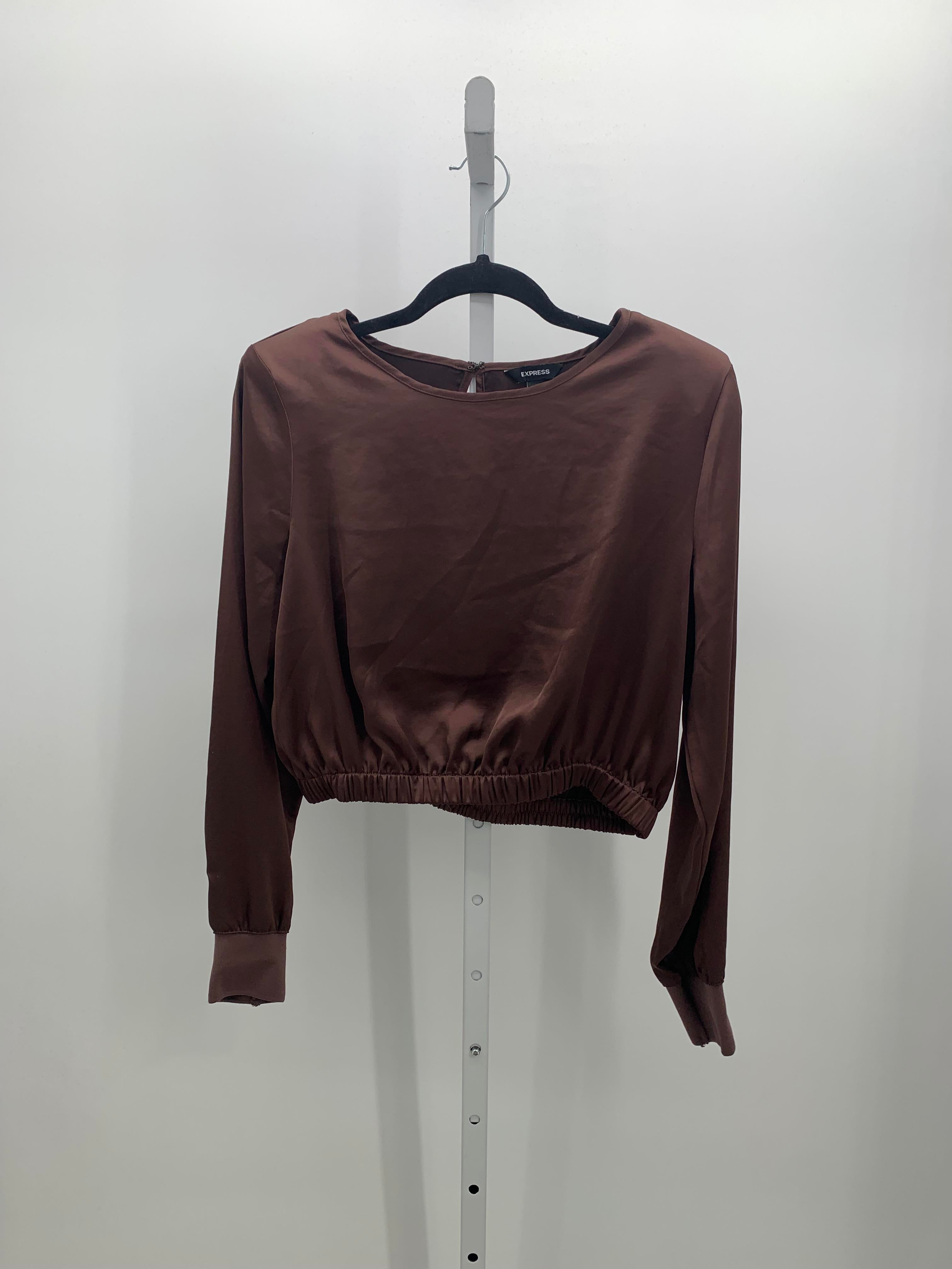 Express Size Medium Misses Long Sleeve Shirt
