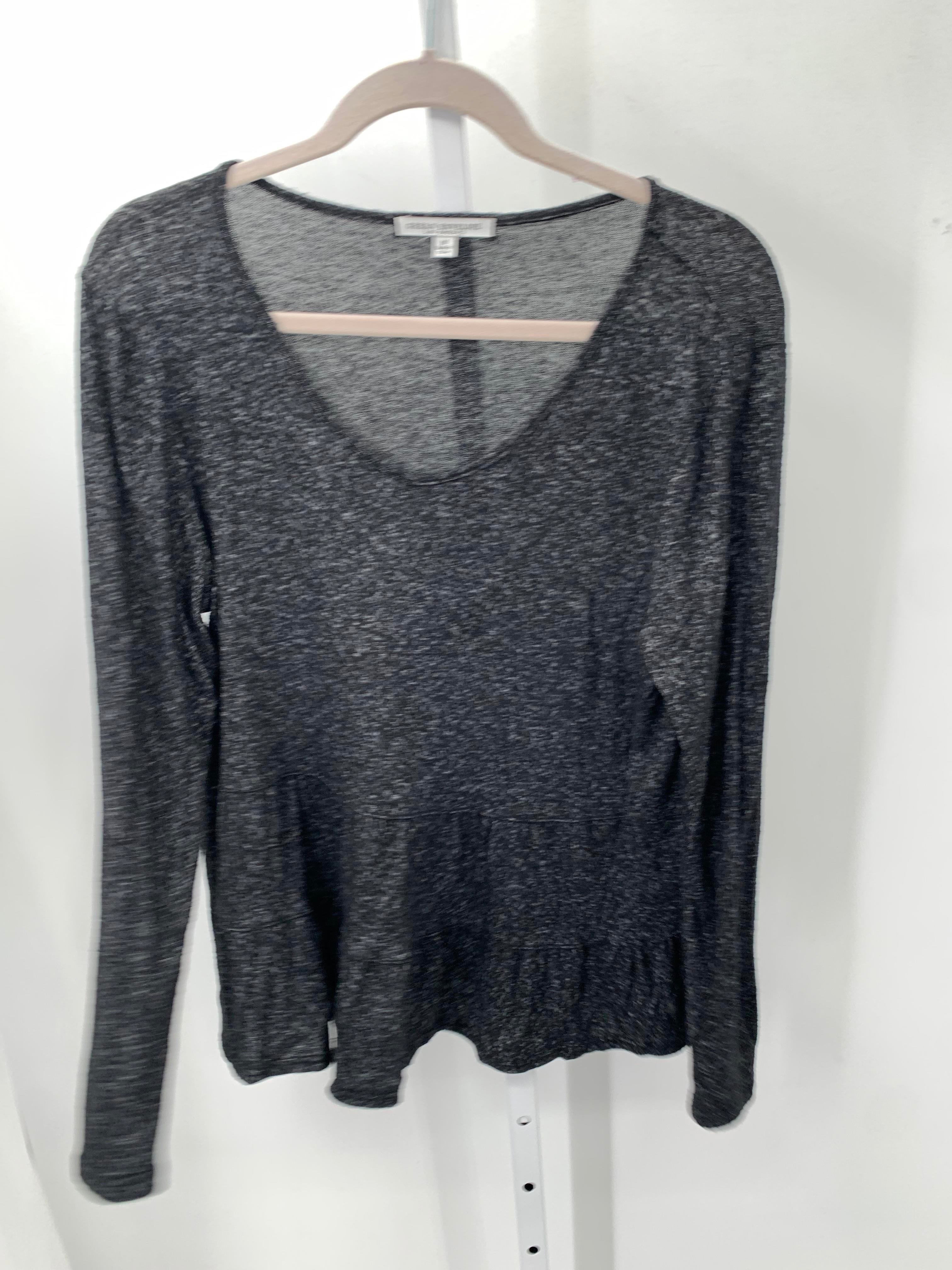 Green Envelope Size Medium Misses Long Sleeve Shirt