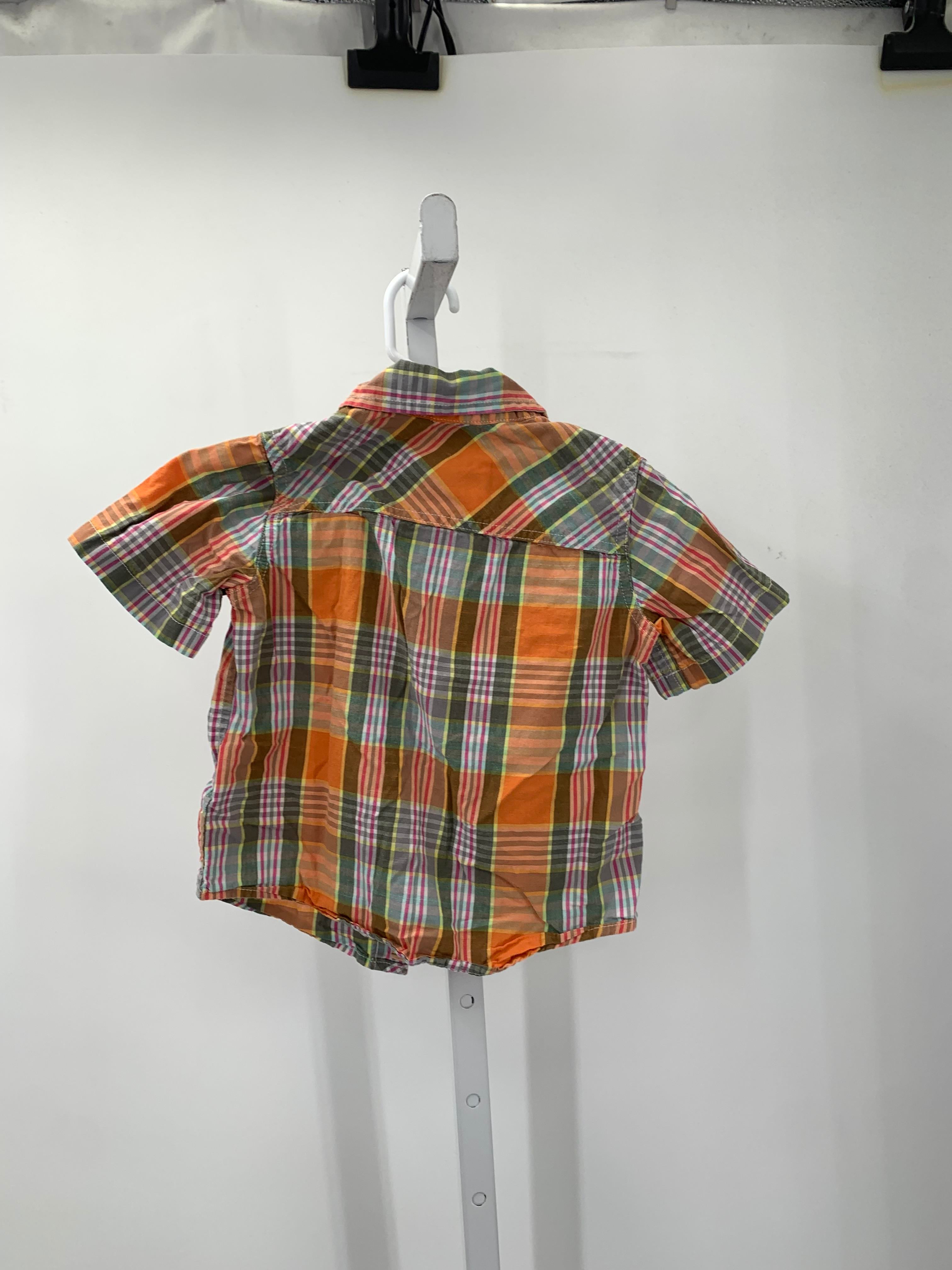 GREEN PLAID BTN DOWN