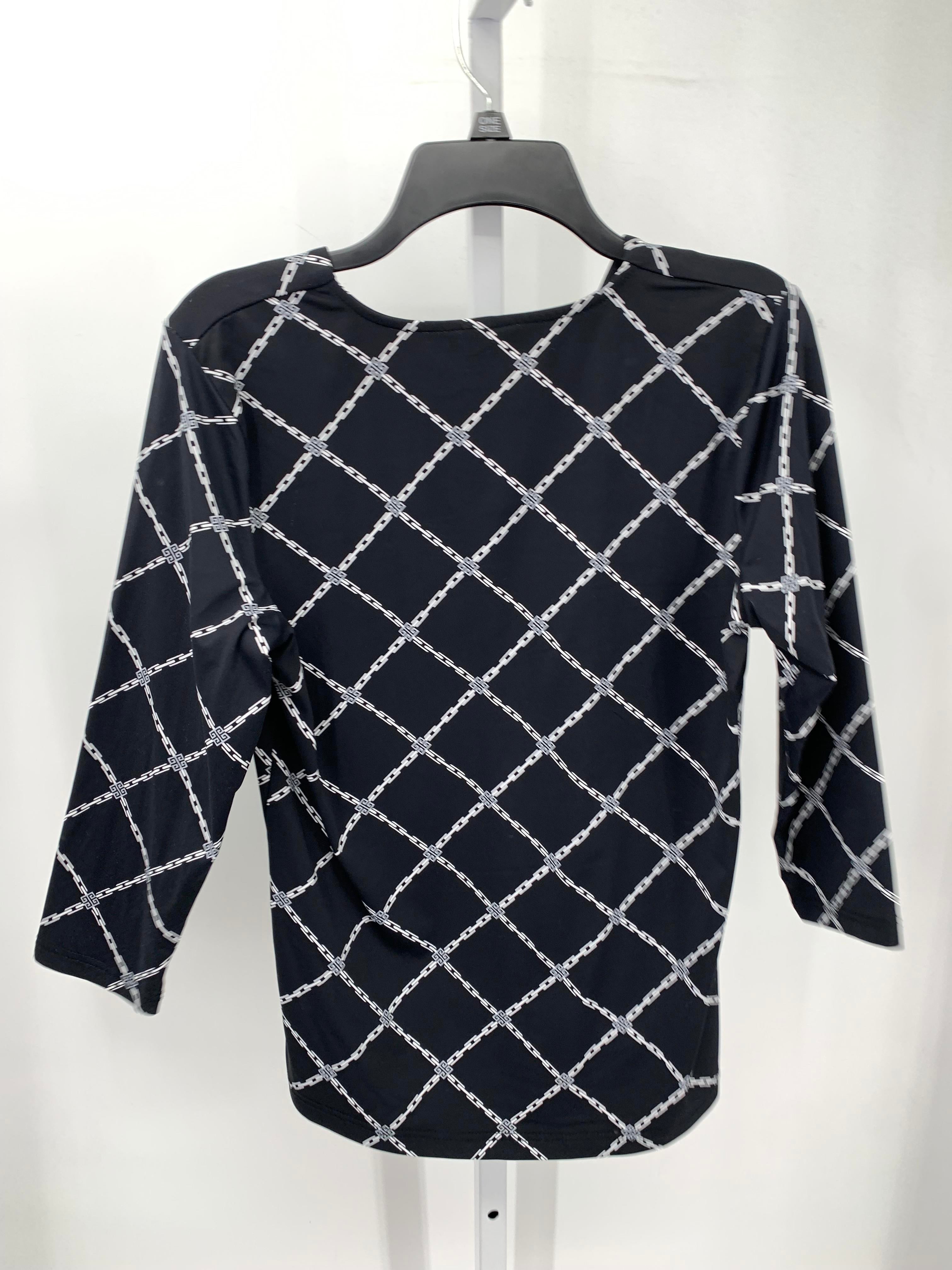 Lulu-B Size Medium Misses 3/4 Sleeve Shirt