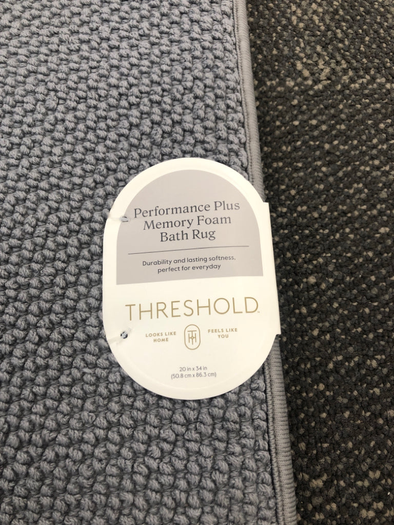 NWT THRESHOLD MEMORY FOAM RUG.