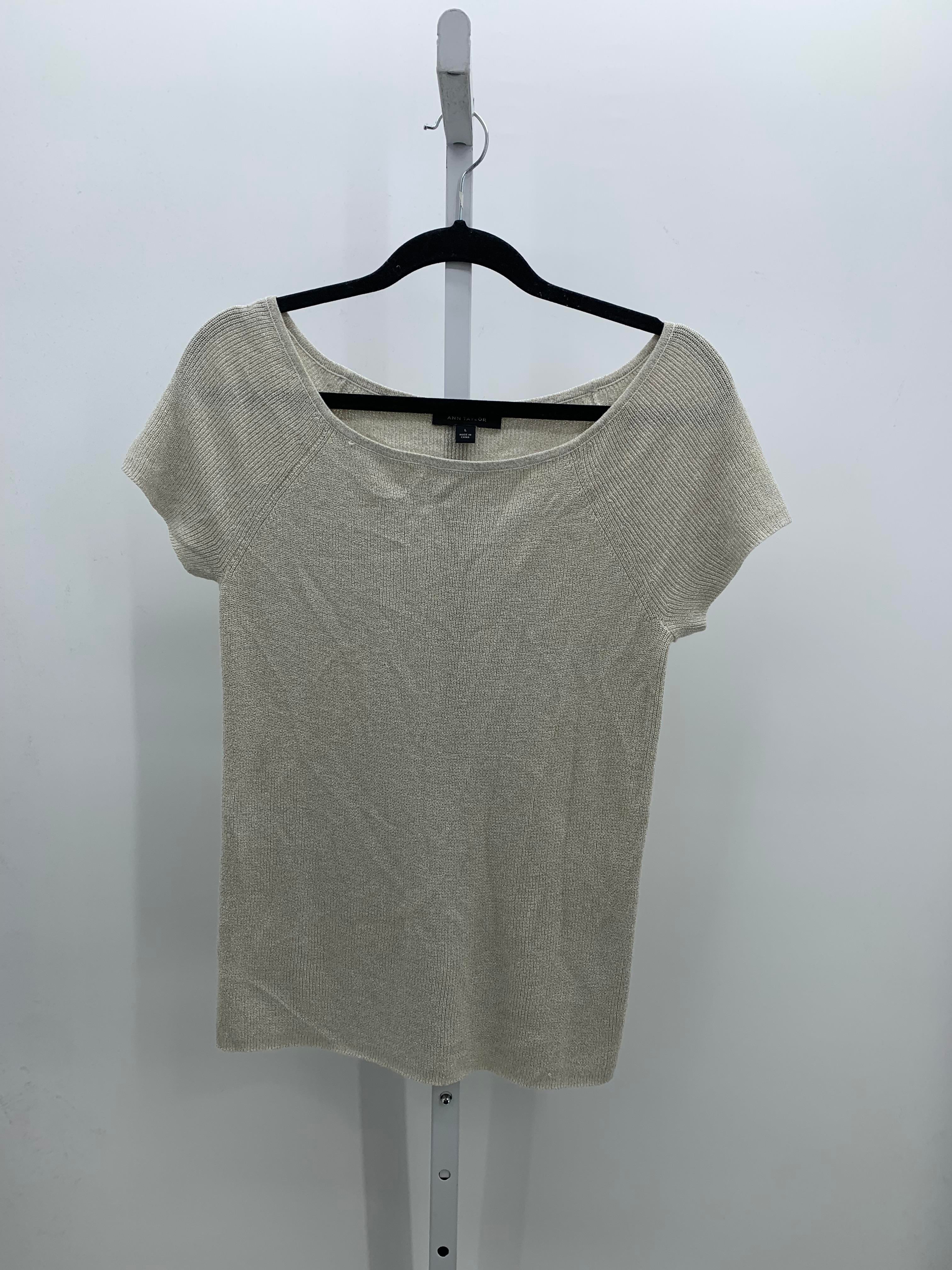 Ann Taylor Size Large Misses Short Slv Sweater