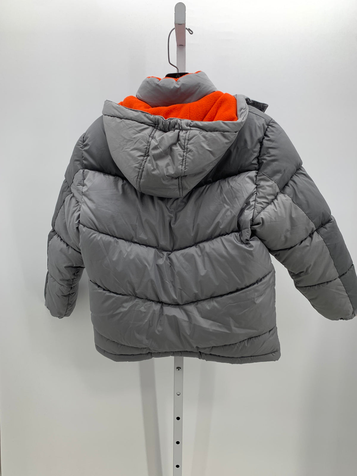 GREY/ ORANGE WINTER COAT