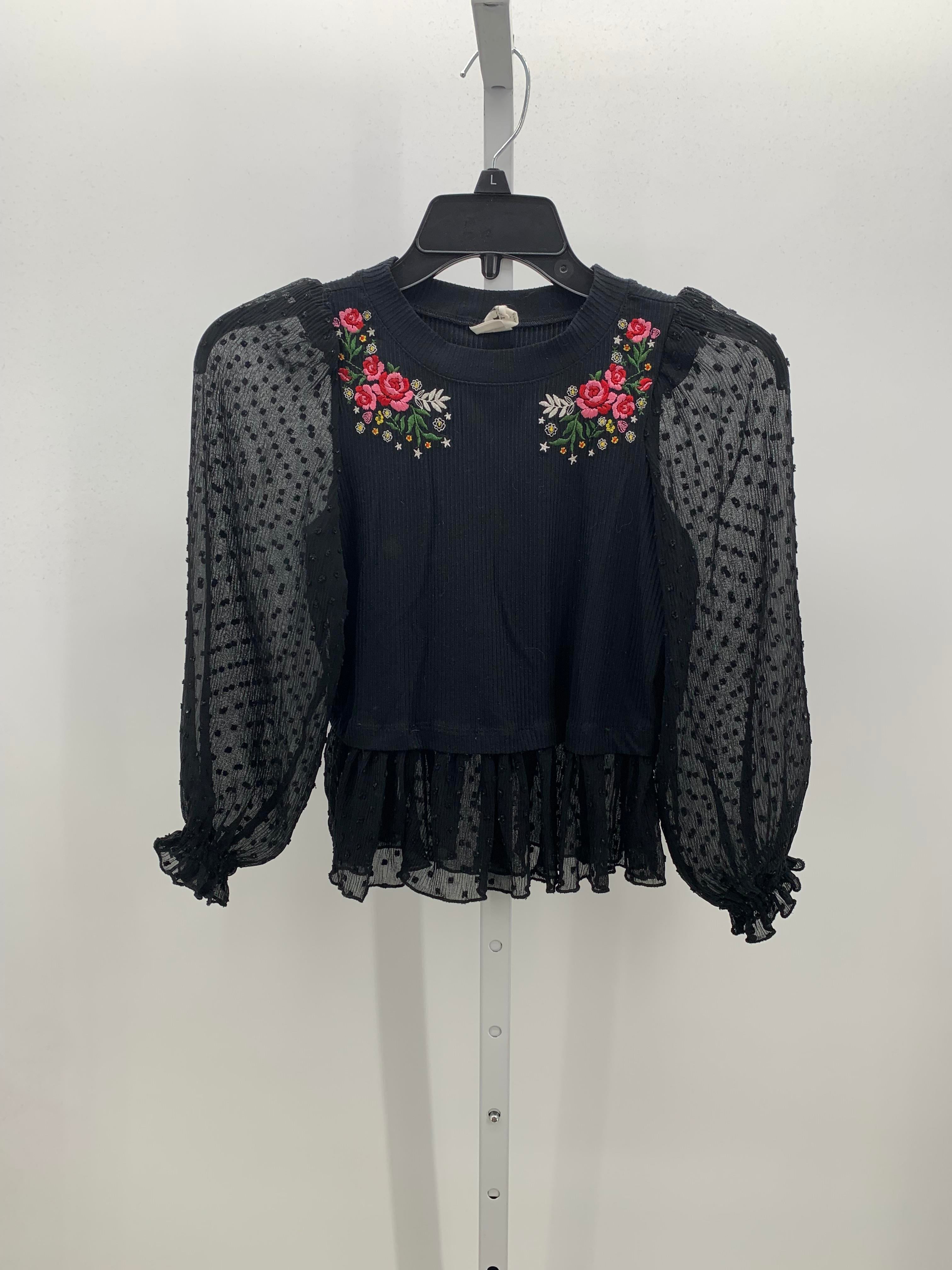 Self Esteem Size 6-7 Girls Long Sleeve Shirt