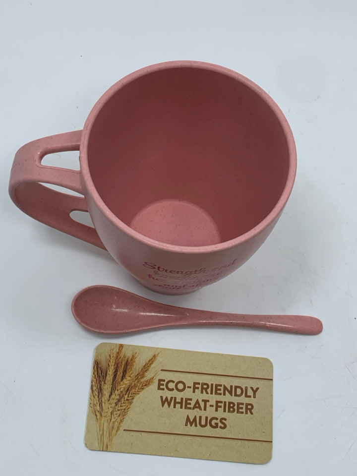 NIB "A MOTHERS LOVE" MUG+SPOON.