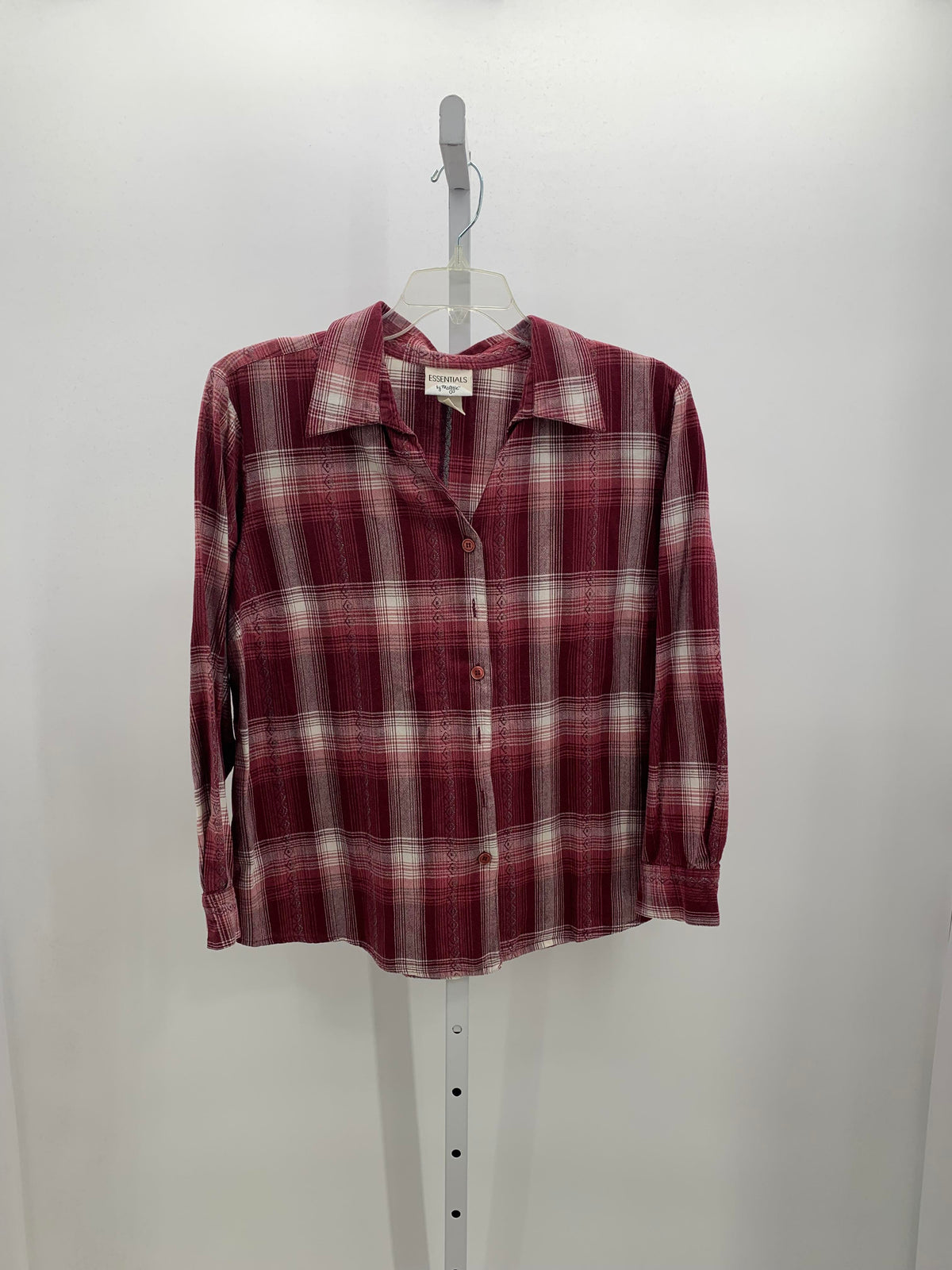 Essentials Size 18/20 W Womens 3/4 Sleeve Shirt