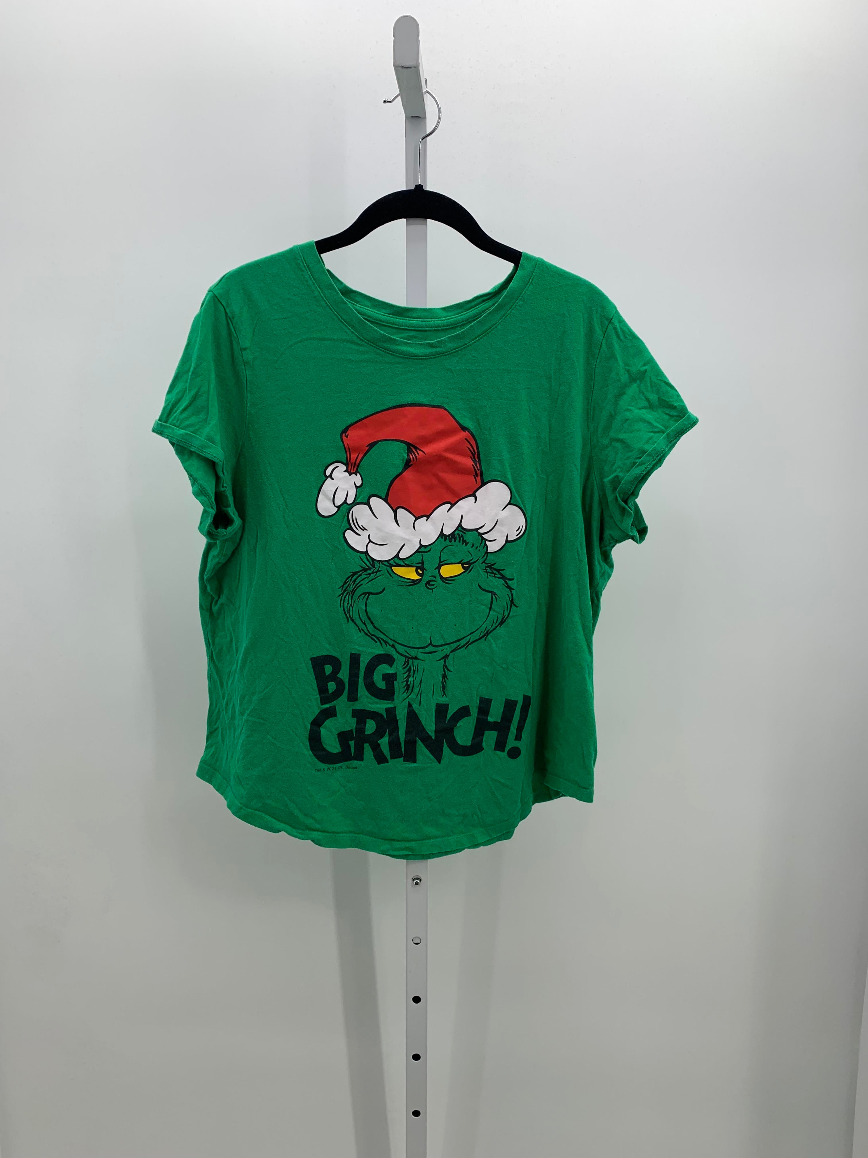 SHORT SLV SHIRT BIG GRINCH