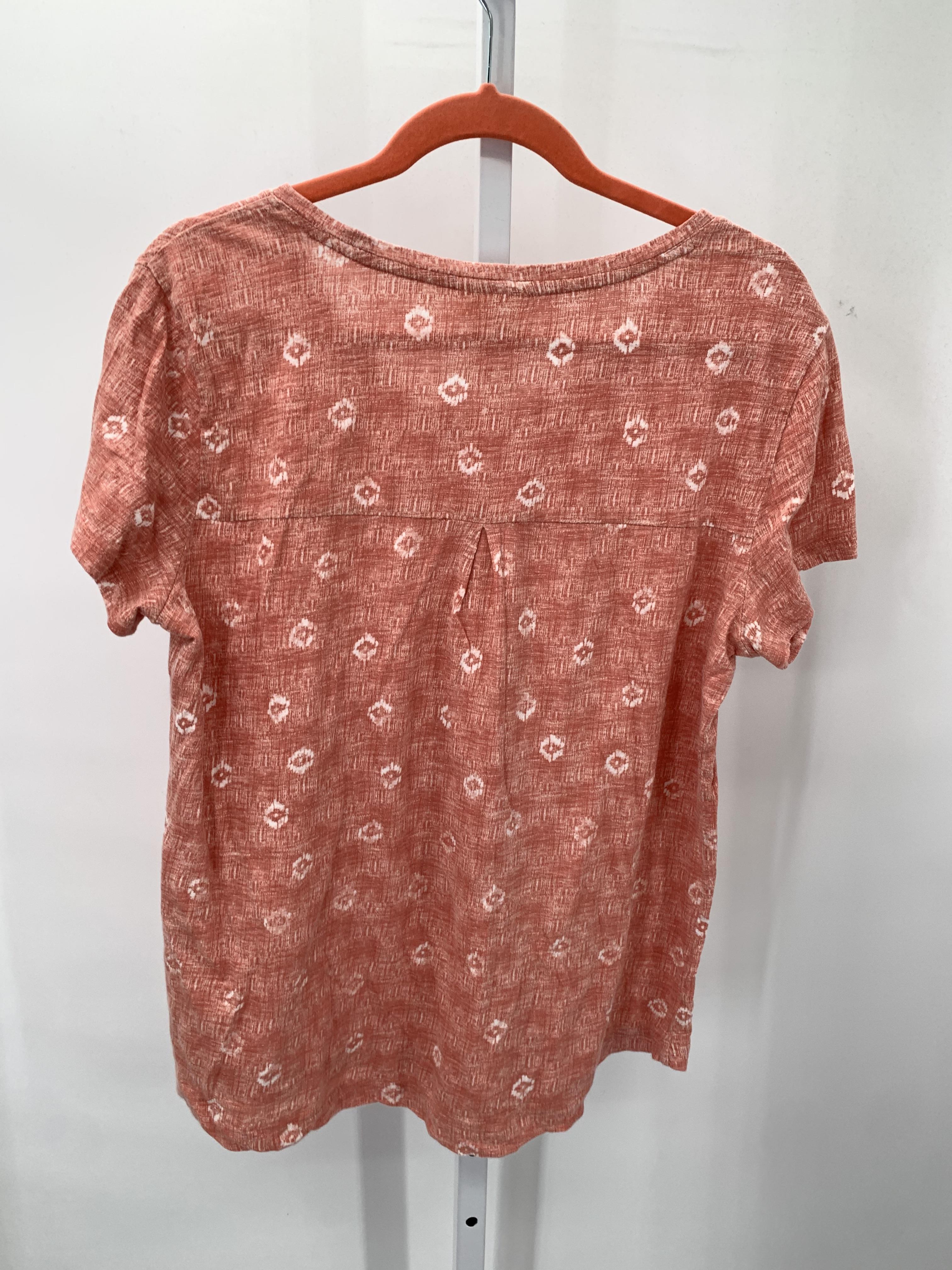 Style & Co. Size Medium Misses Short Sleeve Shirt