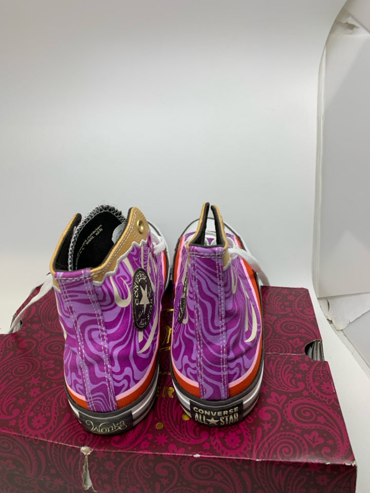 Converse Willy Wonka Hi Top Shoes (Men-7, Wom-9)- With Box *Gently Used