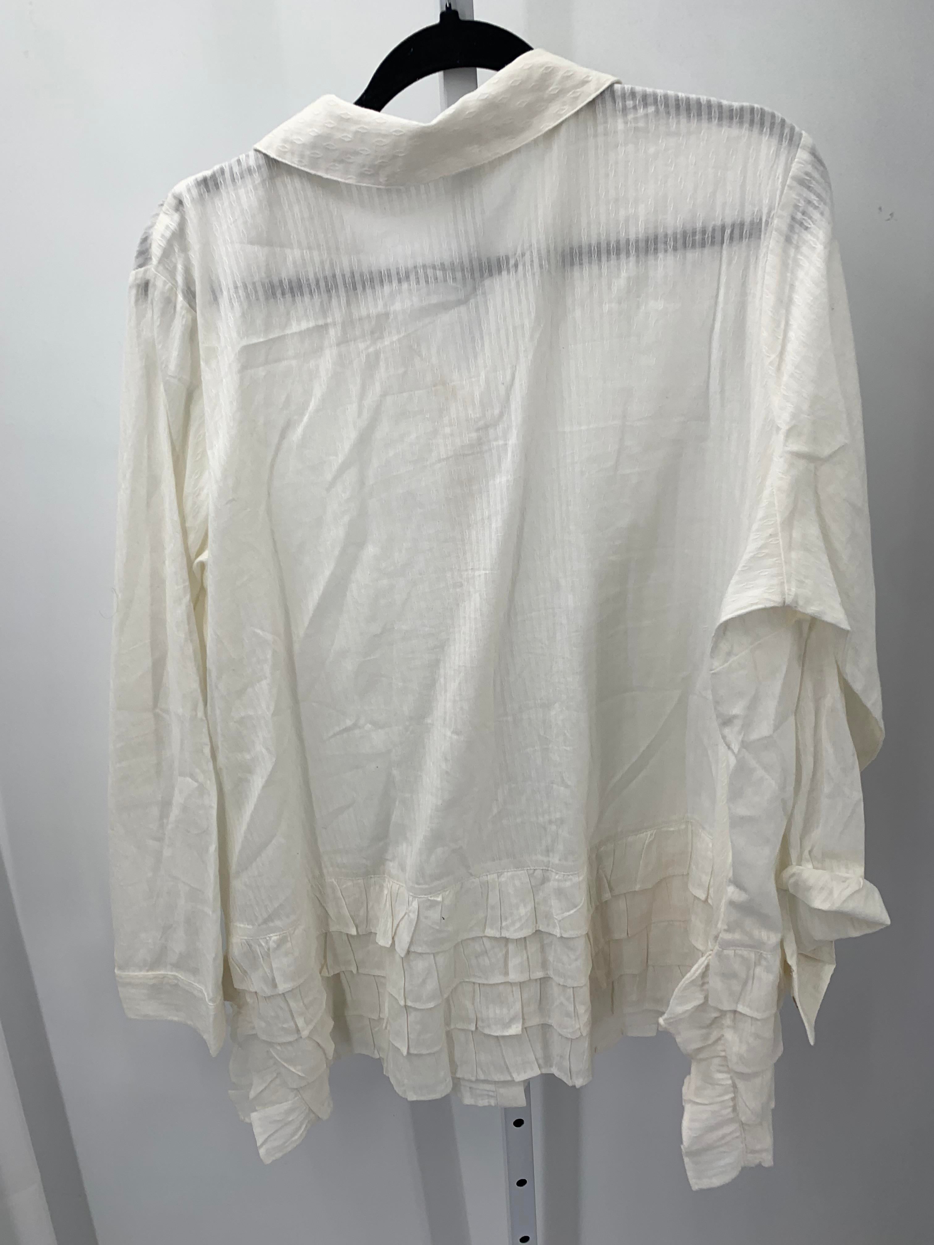 LOGO Size 1X Womens Long Sleeve Shirt