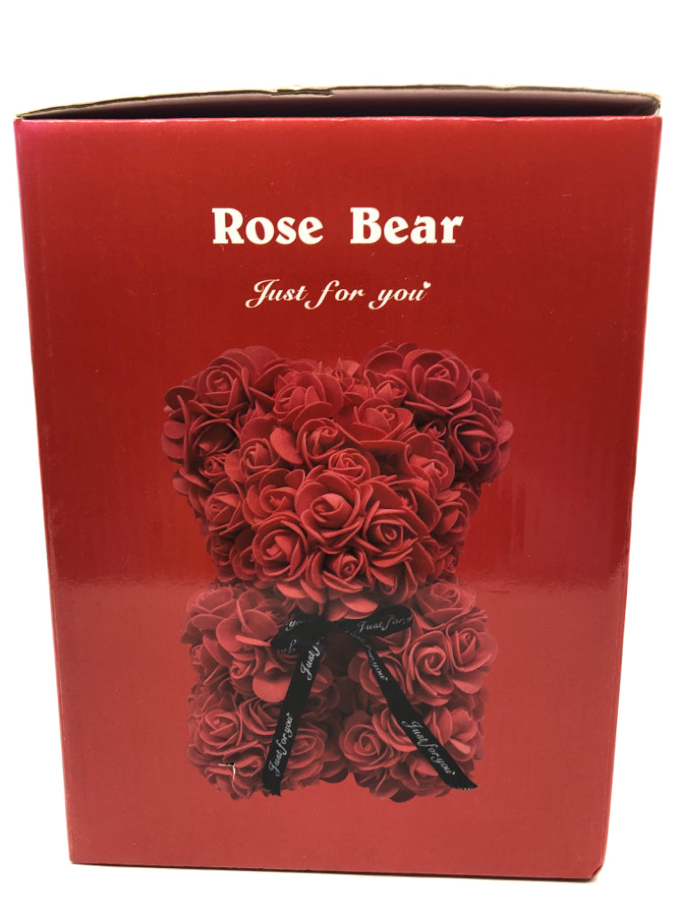 NIB RED ROSE BEAR.