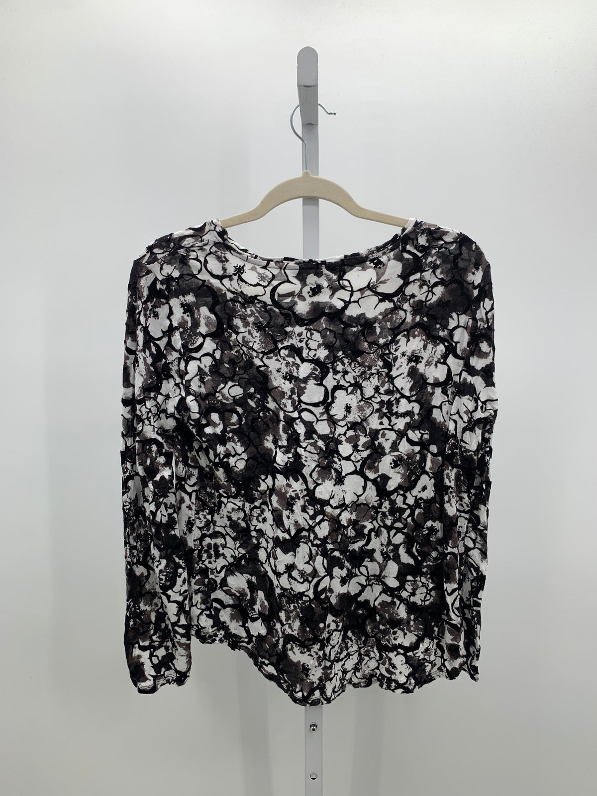 Vera Wang Size Large Misses Long Sleeve Shirt