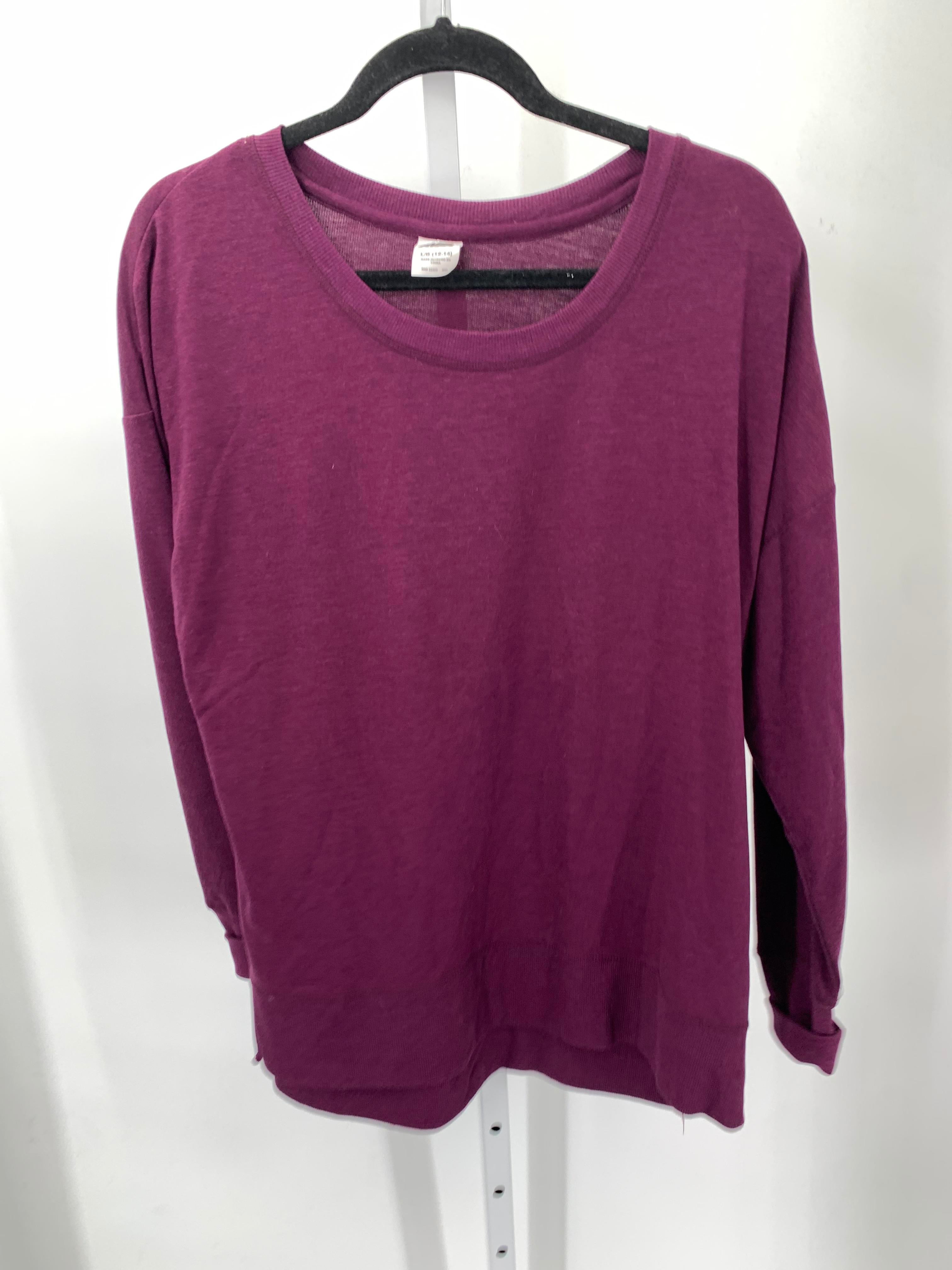 Avia Size Large Misses Long Sleeve Shirt