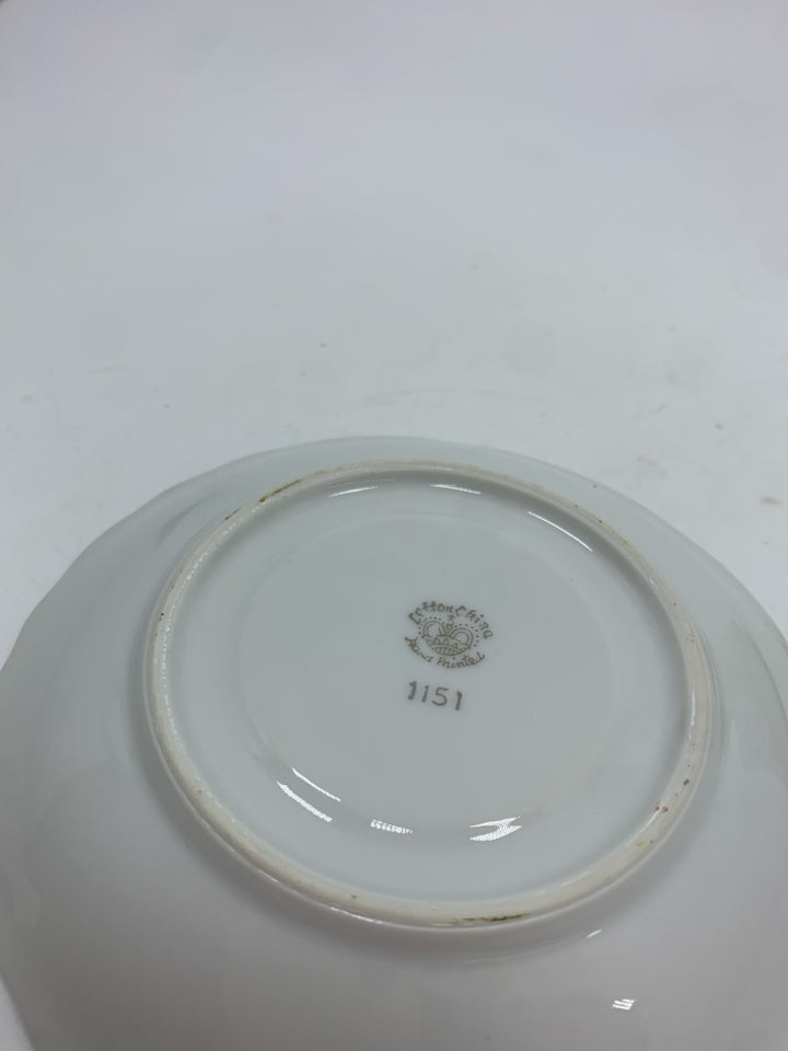 VTG HERITAGE GREEN TEACUP/SAUCER.
