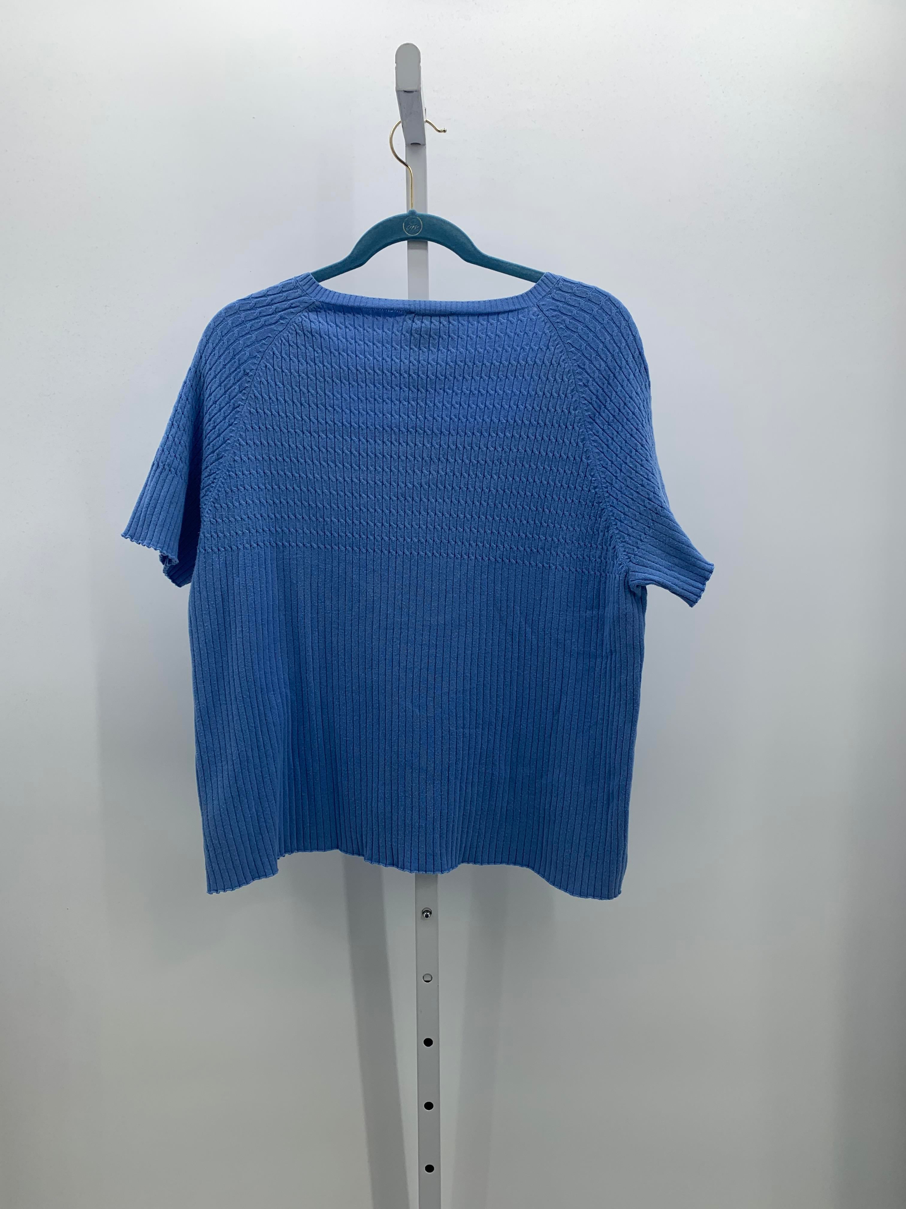 d & co. Size Extra Large Misses Short Slv Sweater