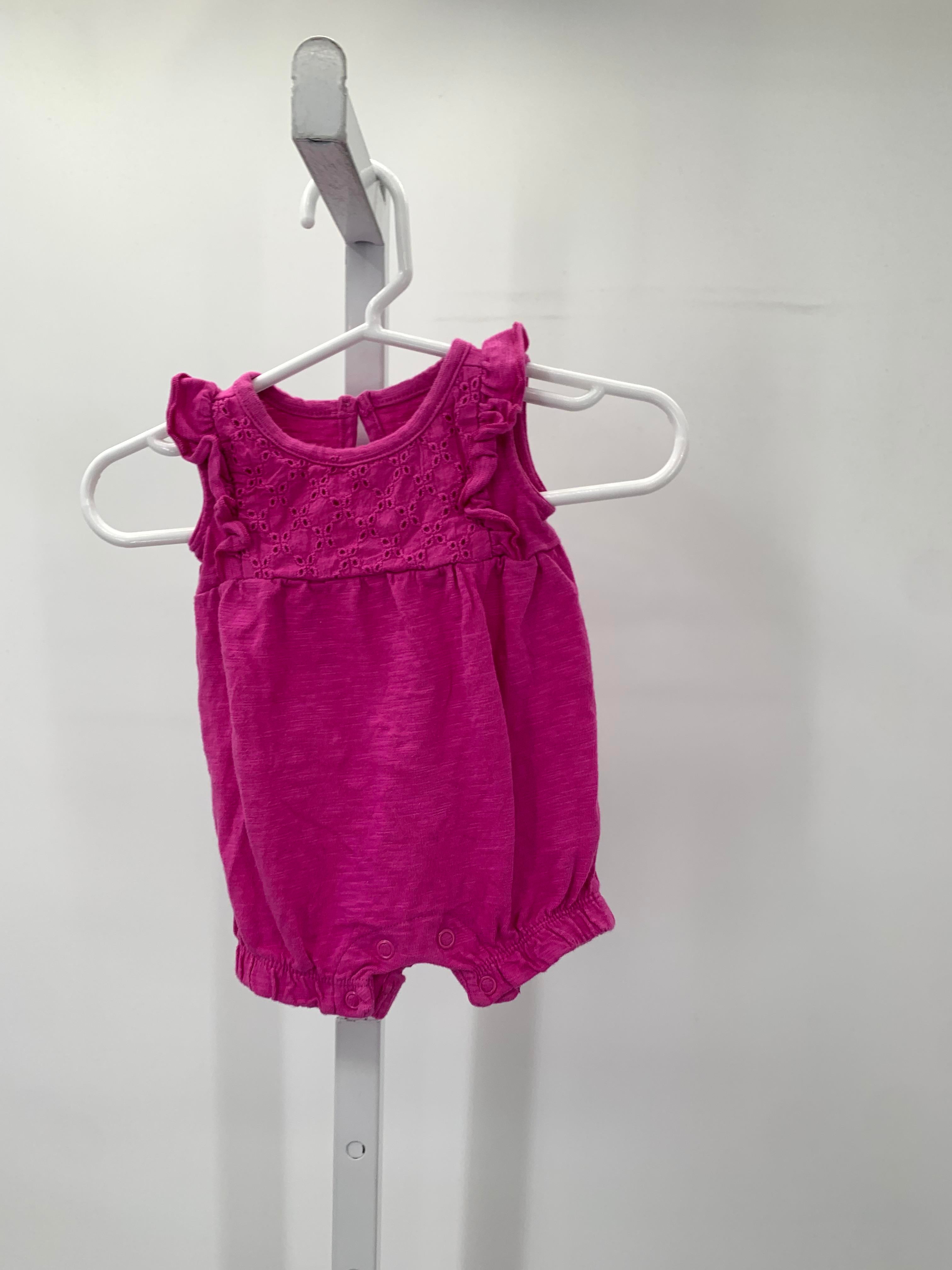 Carters Size Newborn Girls Sleeveless Romper